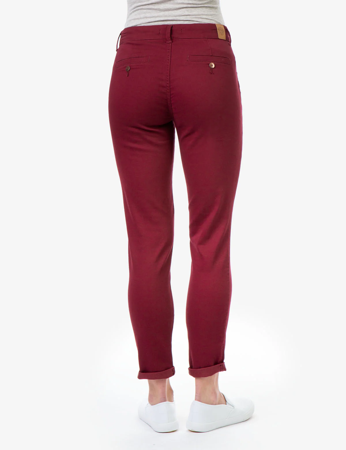 MID RISE SLIM CHINO PANTS - Image 12