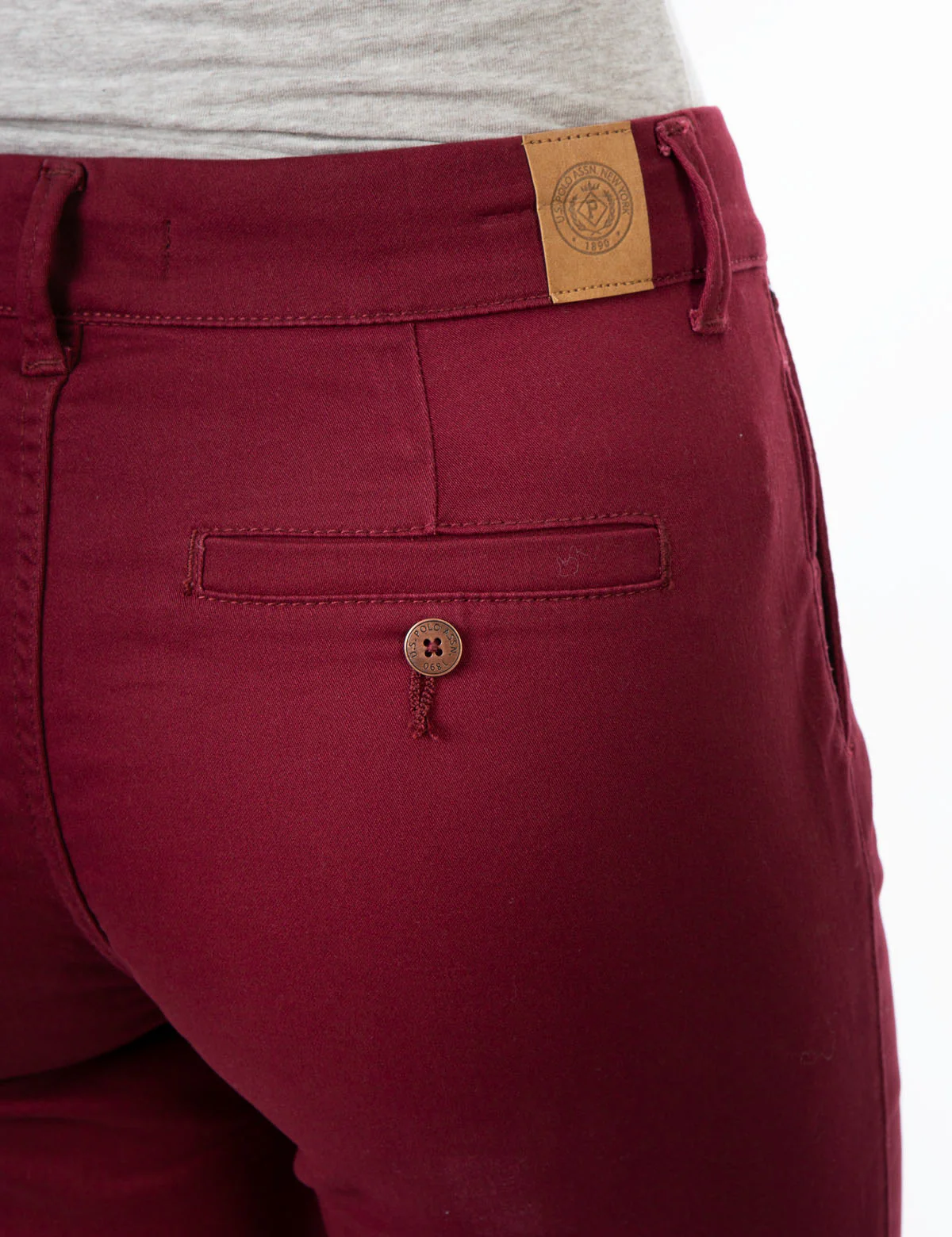 MID RISE SLIM CHINO PANTS - Image 13