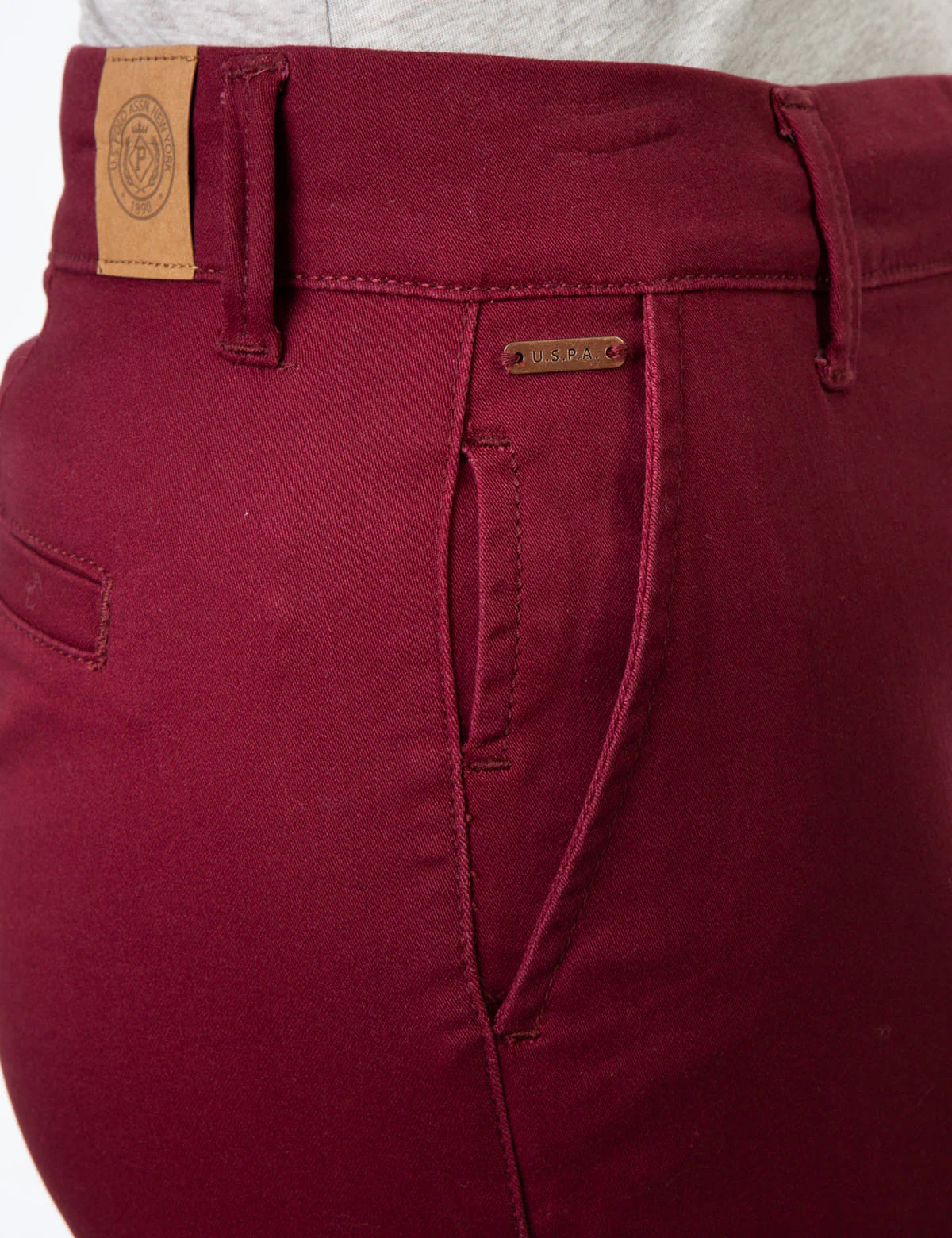 MID RISE SLIM CHINO PANTS - Image 14