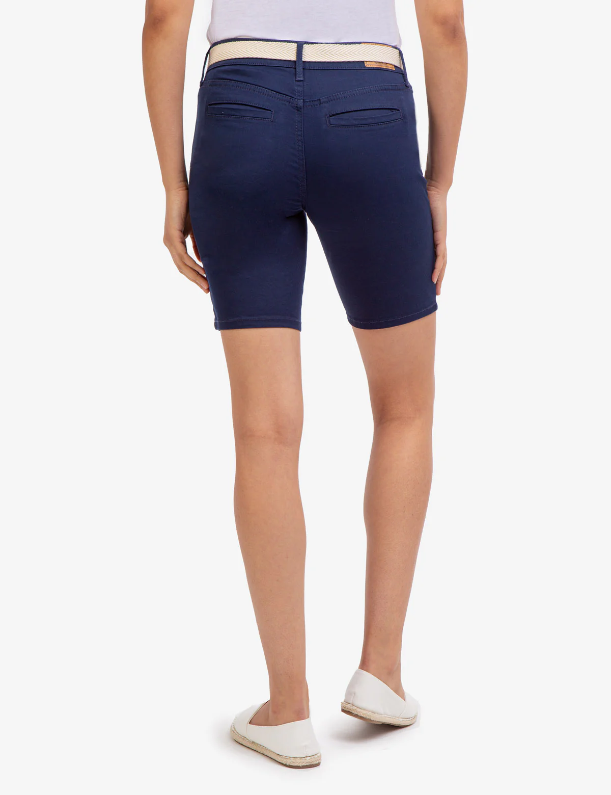 MID RISE SLIM CHINO SHORTS - Image 13