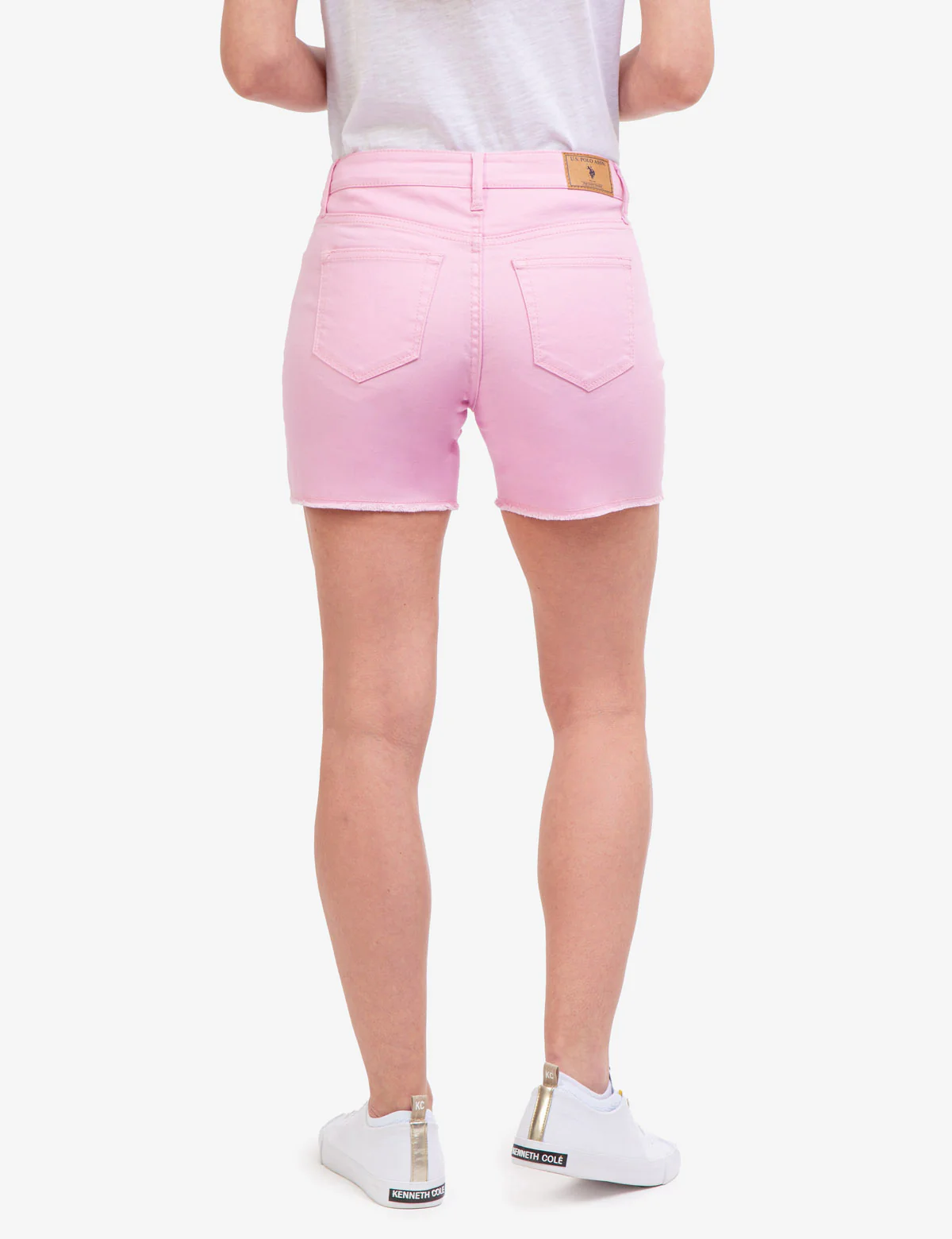 MID RISE TWILL SHORTS - Image 4