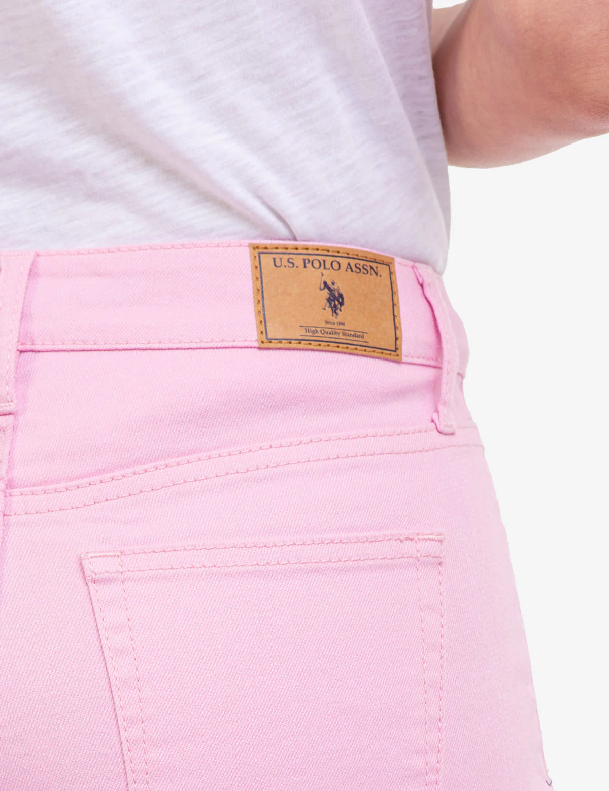 MID RISE TWILL SHORTS - Image 5