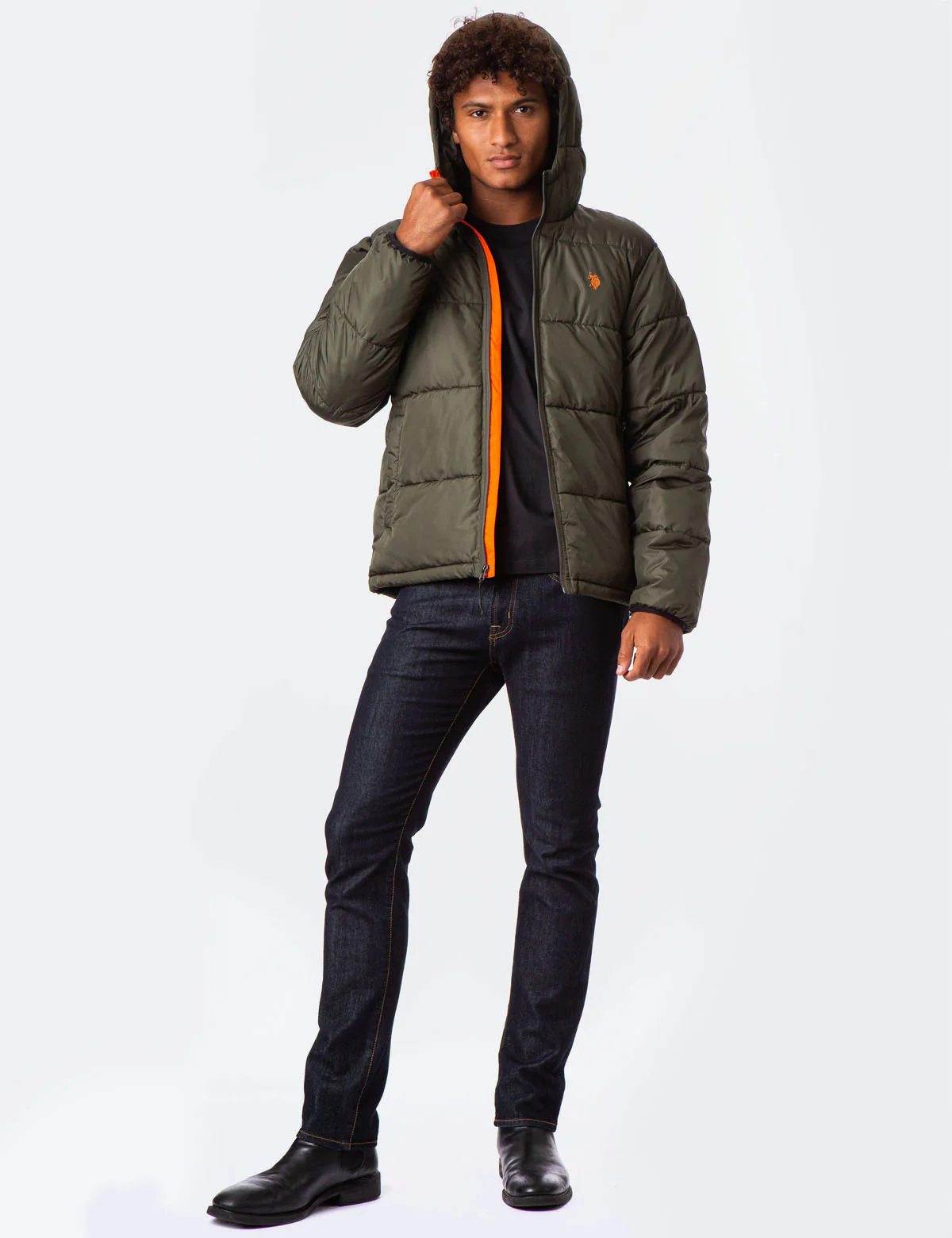 MODERATE HOODED PUFFER JACKET - Image 12