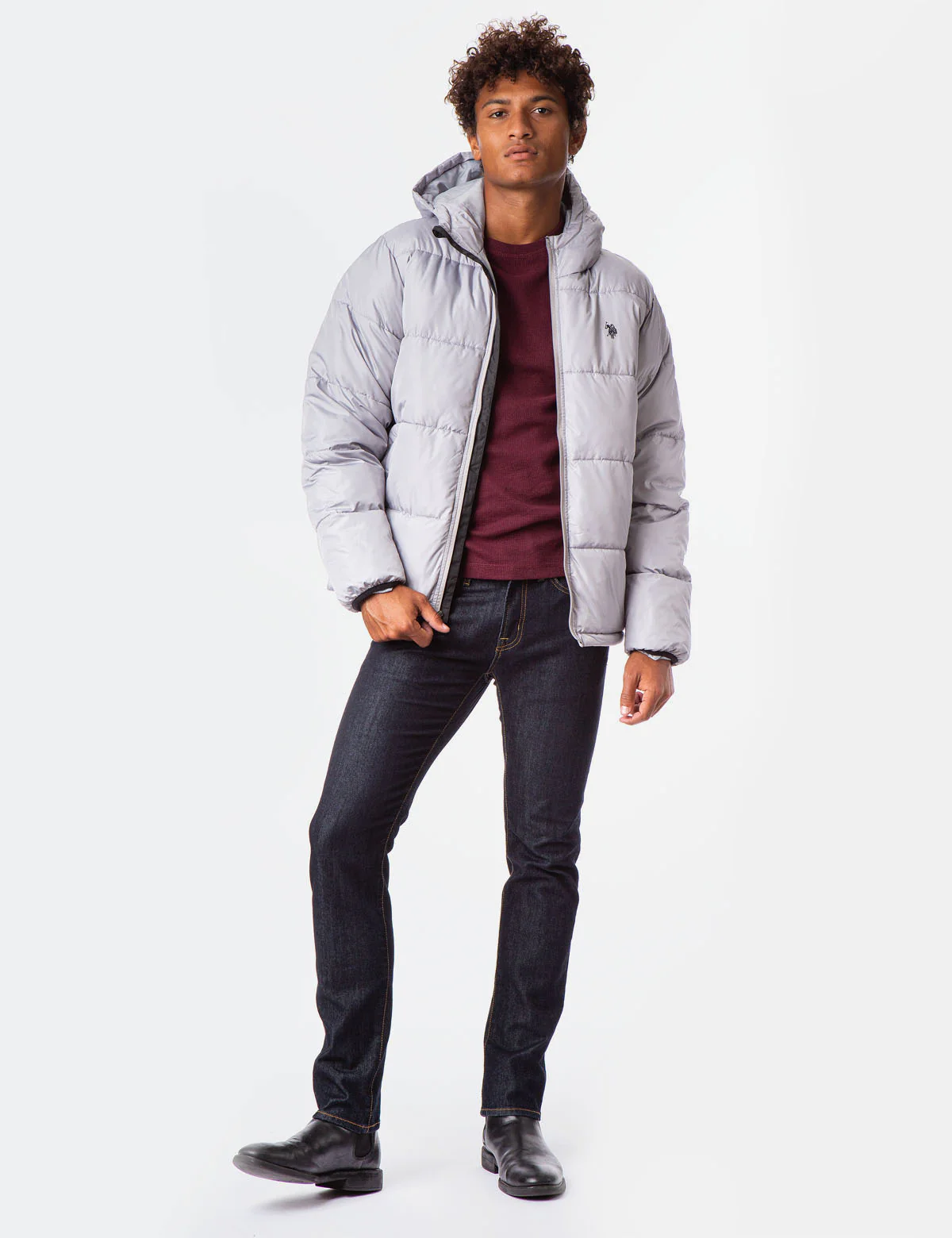 MODERATE HOODED PUFFER JACKET - Image 29