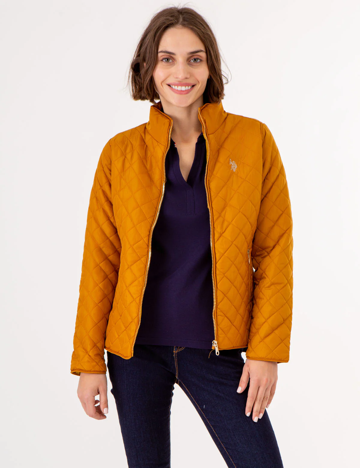 QUILTED SIDE KNIT MOTO JACKET - Image 13