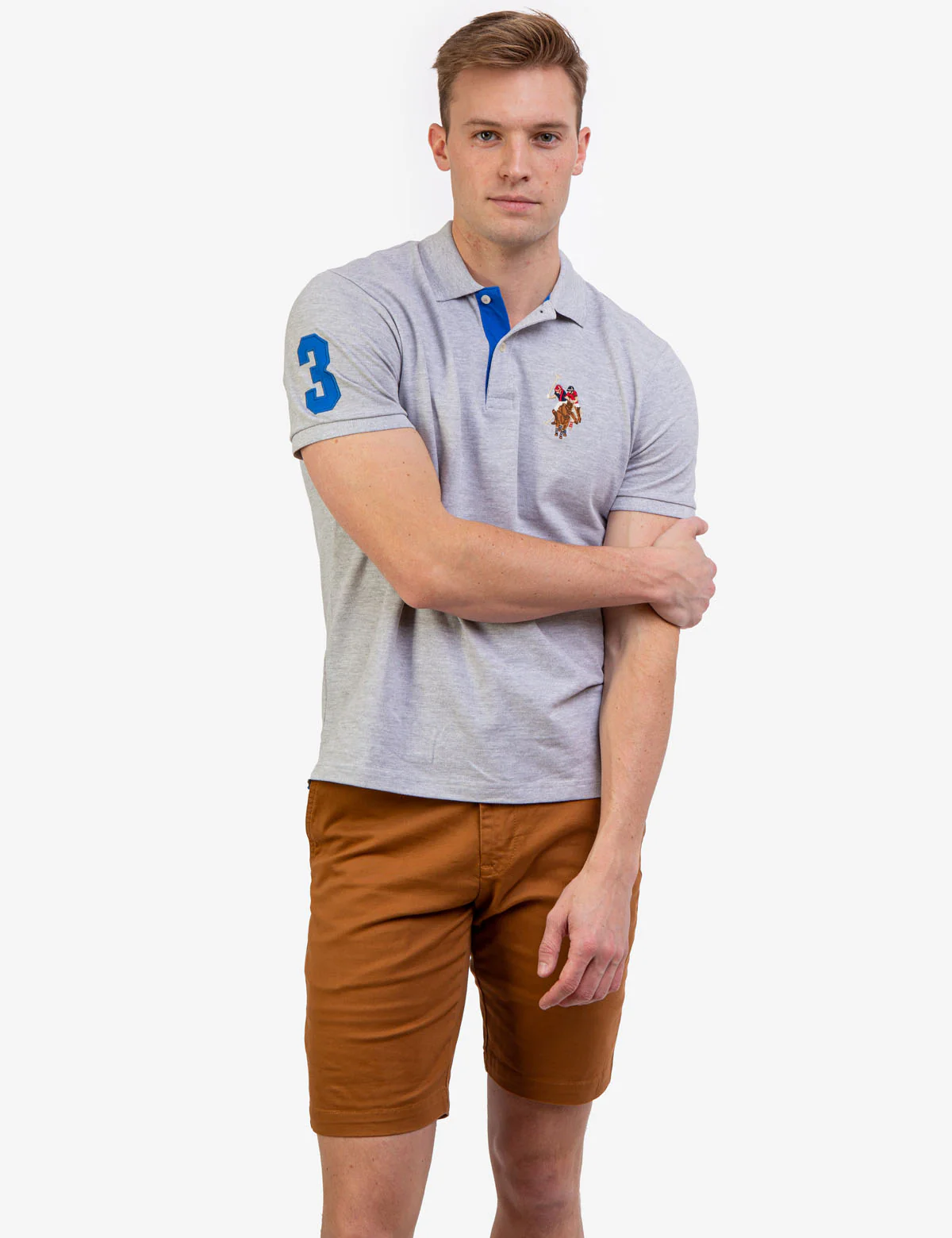 MULTI COLOR BIG LOGO POLO SHIRT - Image 3