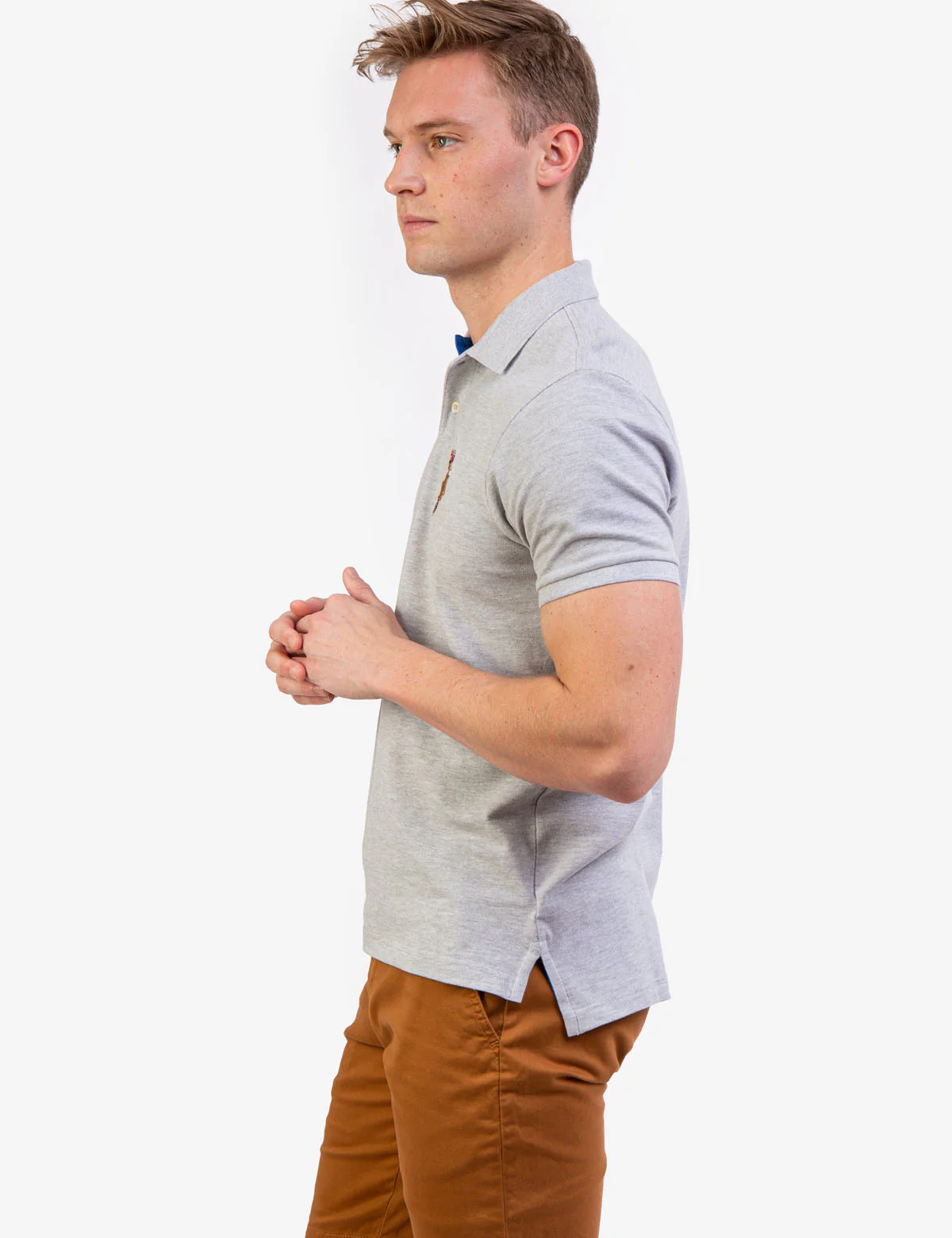 MULTI COLOR BIG LOGO POLO SHIRT - Image 4