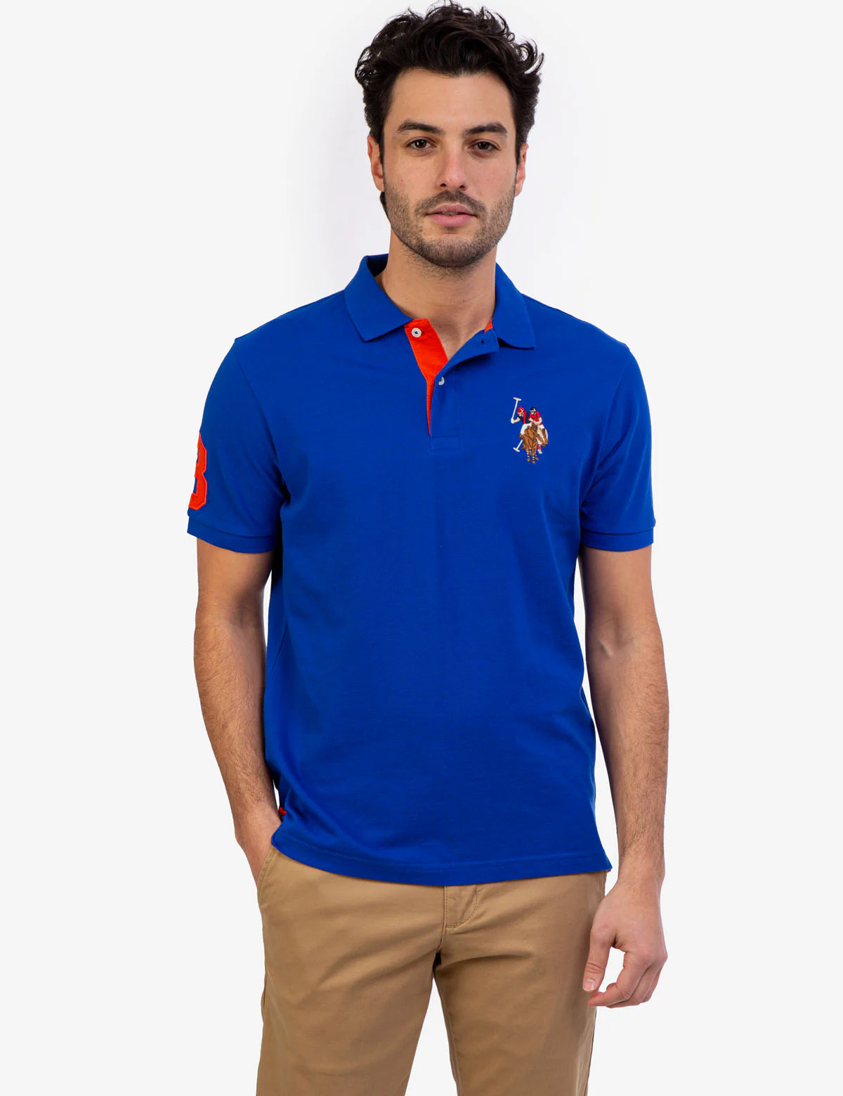 MULTI COLOR BIG LOGO POLO SHIRT - Image 6