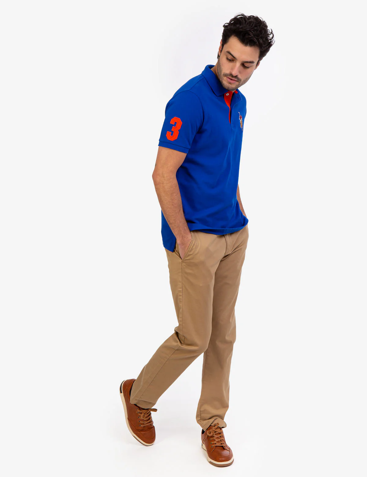 MULTI COLOR BIG LOGO POLO SHIRT - Image 7