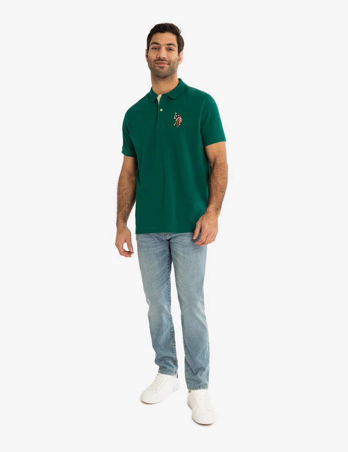 MULTI COLOR BIG LOGO POLO SHIRT - Image 7