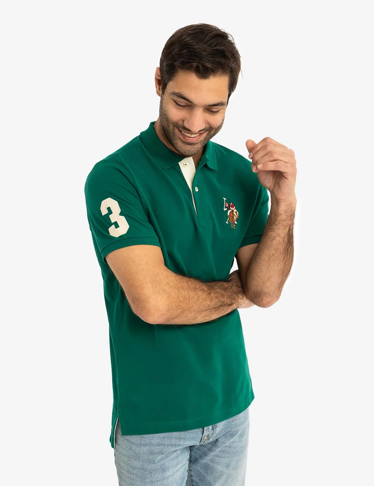 MULTI COLOR BIG LOGO POLO SHIRT - Image 8