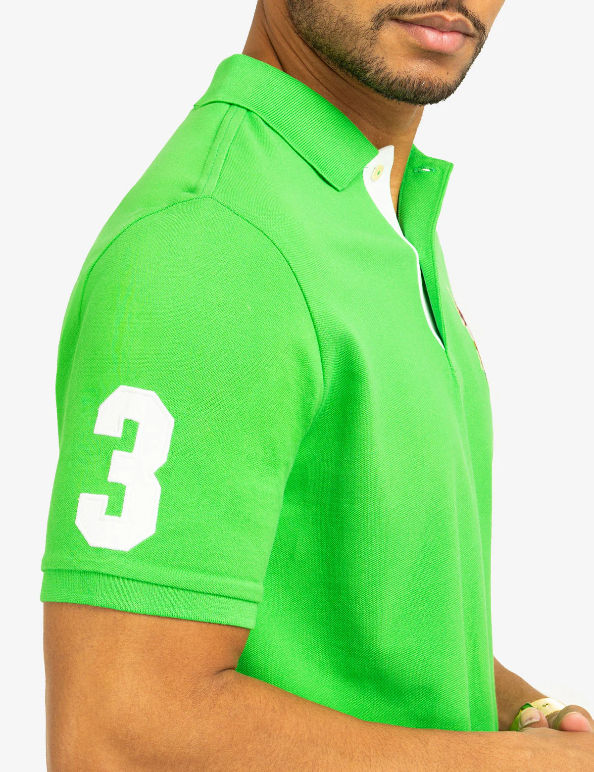 MULTI COLOR BIG LOGO POLO SHIRT - Image 4