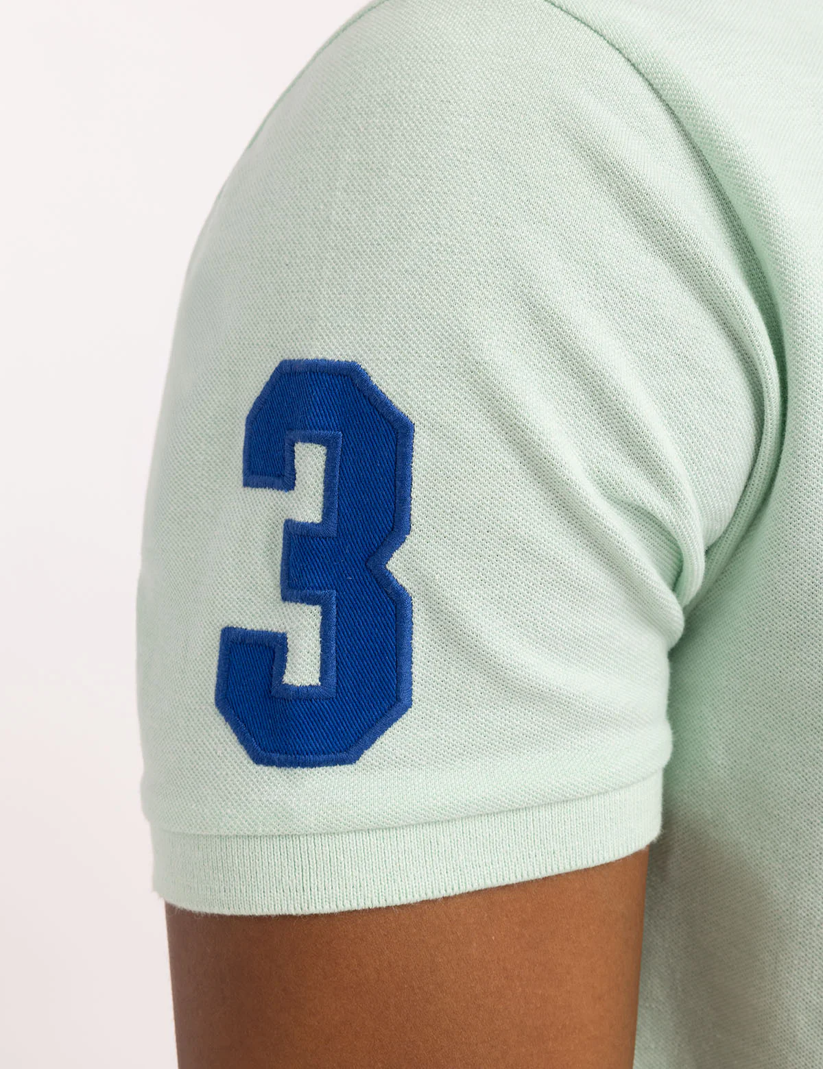 MULTI COLOR BIG LOGO SOLID POLO SHIRT - Image 8