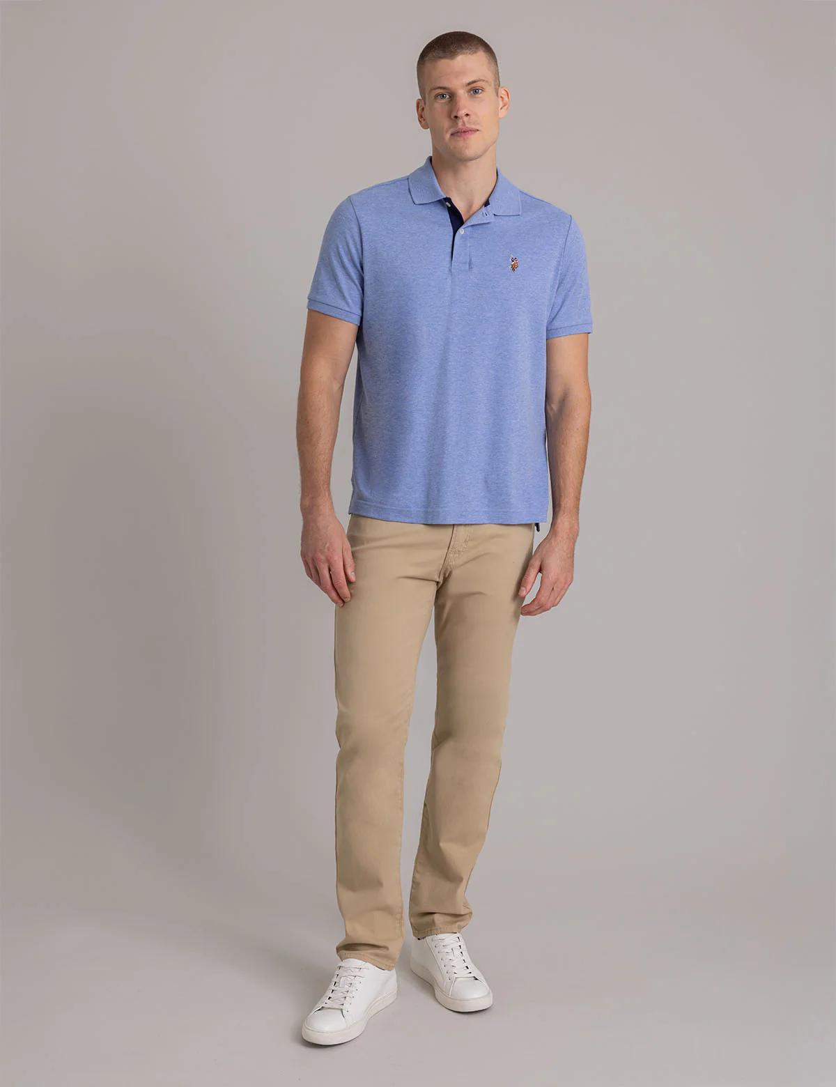 MULTI COLOR LOGO INTERLOCK POLO SHIRT - Image 11
