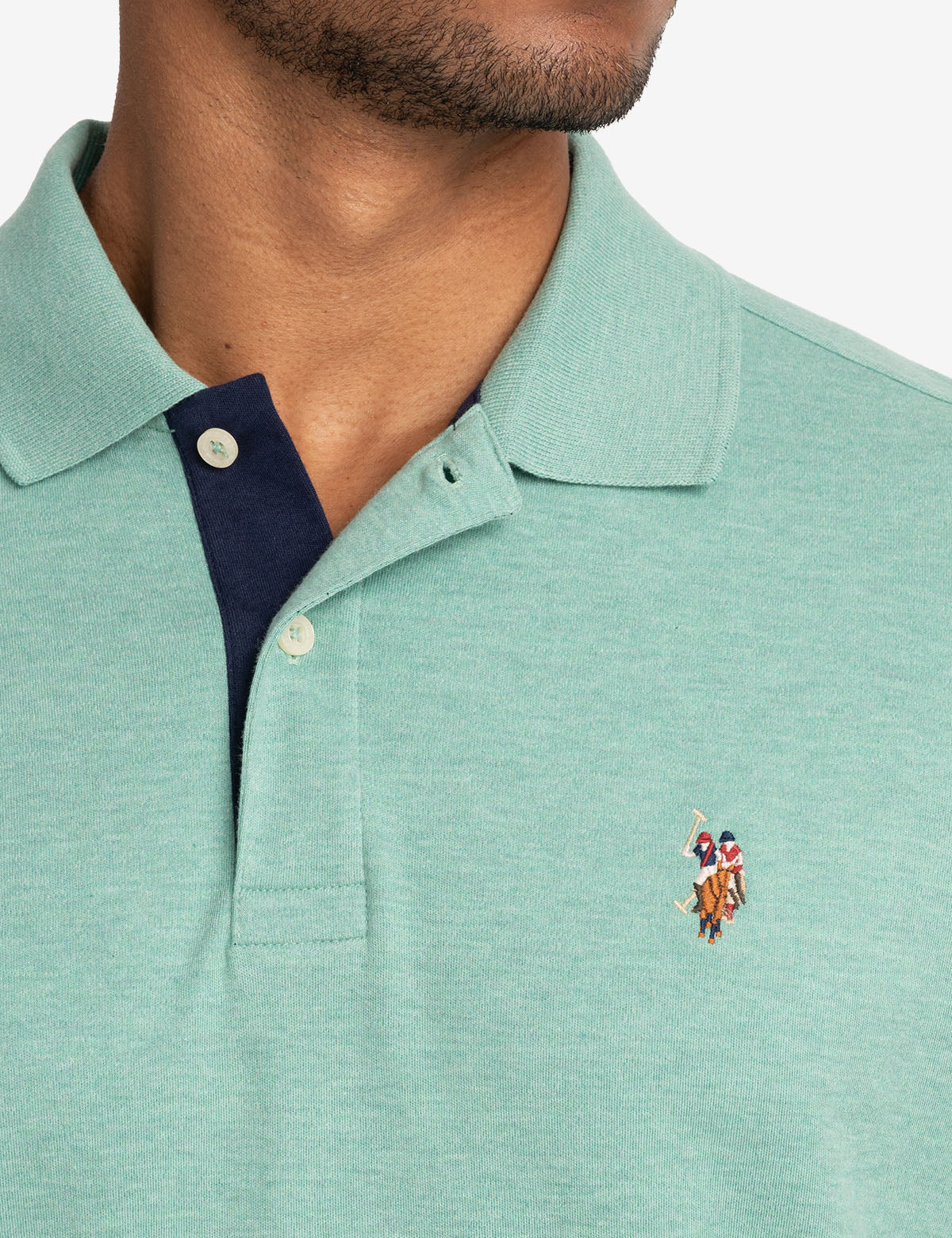 MULTI COLOR LOGO INTERLOCK POLO SHIRT - Image 16