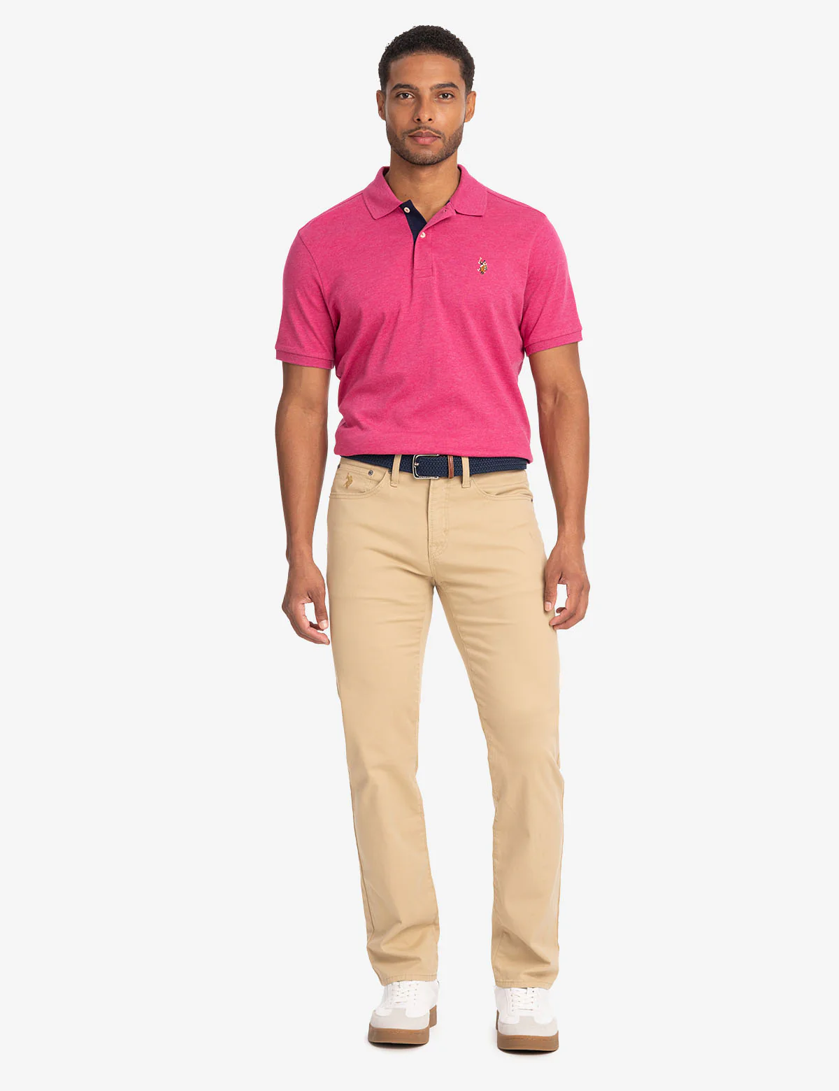 MULTI COLOR LOGO INTERLOCK POLO SHIRT - Image 2