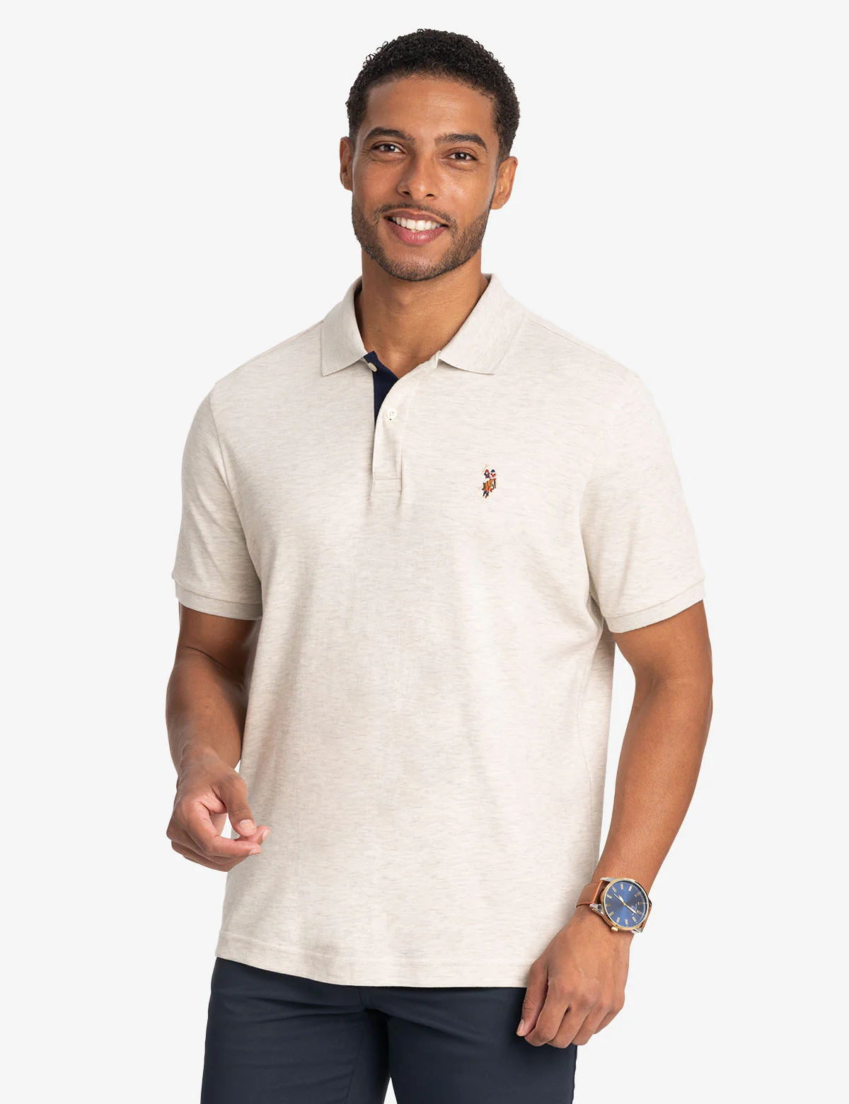 MULTI COLOR LOGO INTERLOCK POLO SHIRT - Image 20