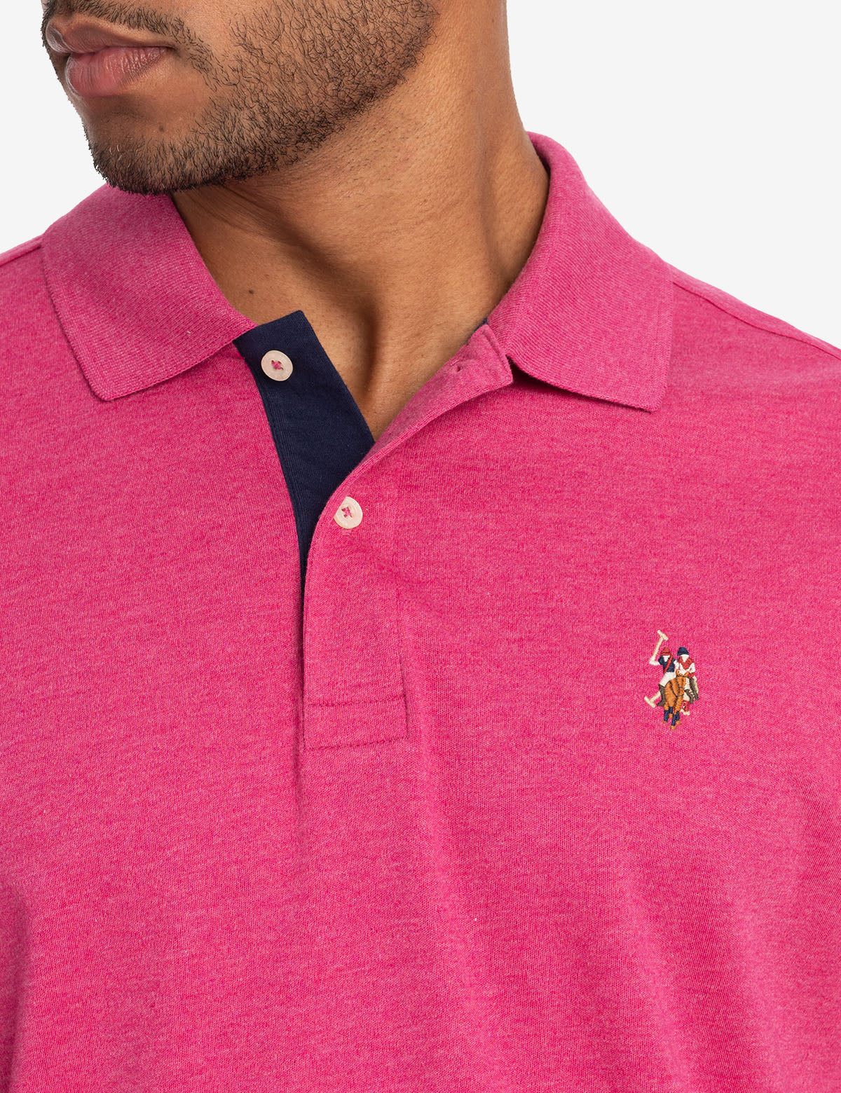 MULTI COLOR LOGO INTERLOCK POLO SHIRT - Image 3