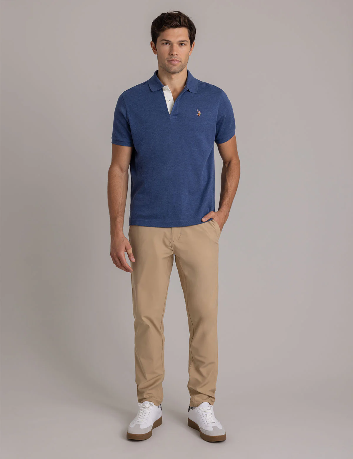 MULTI COLOR LOGO INTERLOCK POLO SHIRT - Image 7