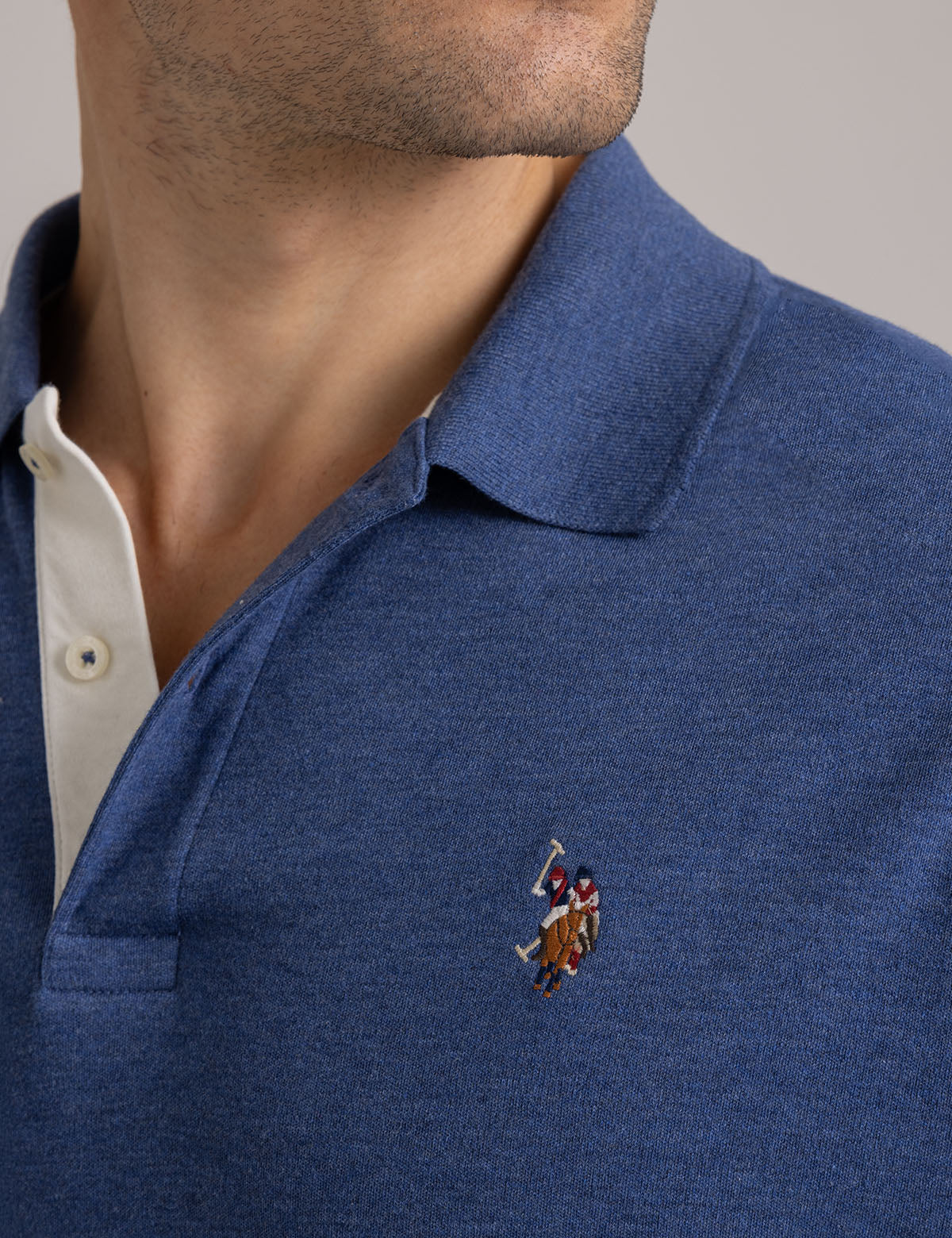 MULTI COLOR LOGO INTERLOCK POLO SHIRT - Image 8