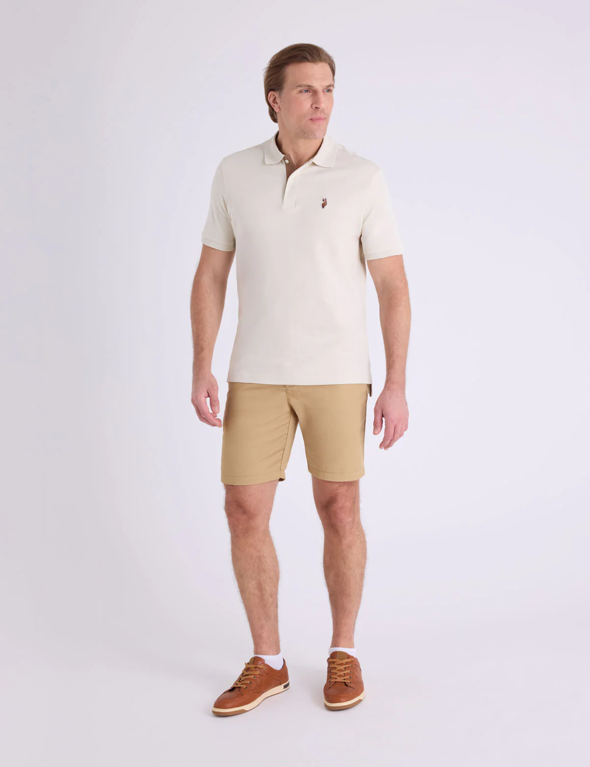 MULTI COLOR LOGO INTERLOCK POLO SHIRT - Image 7