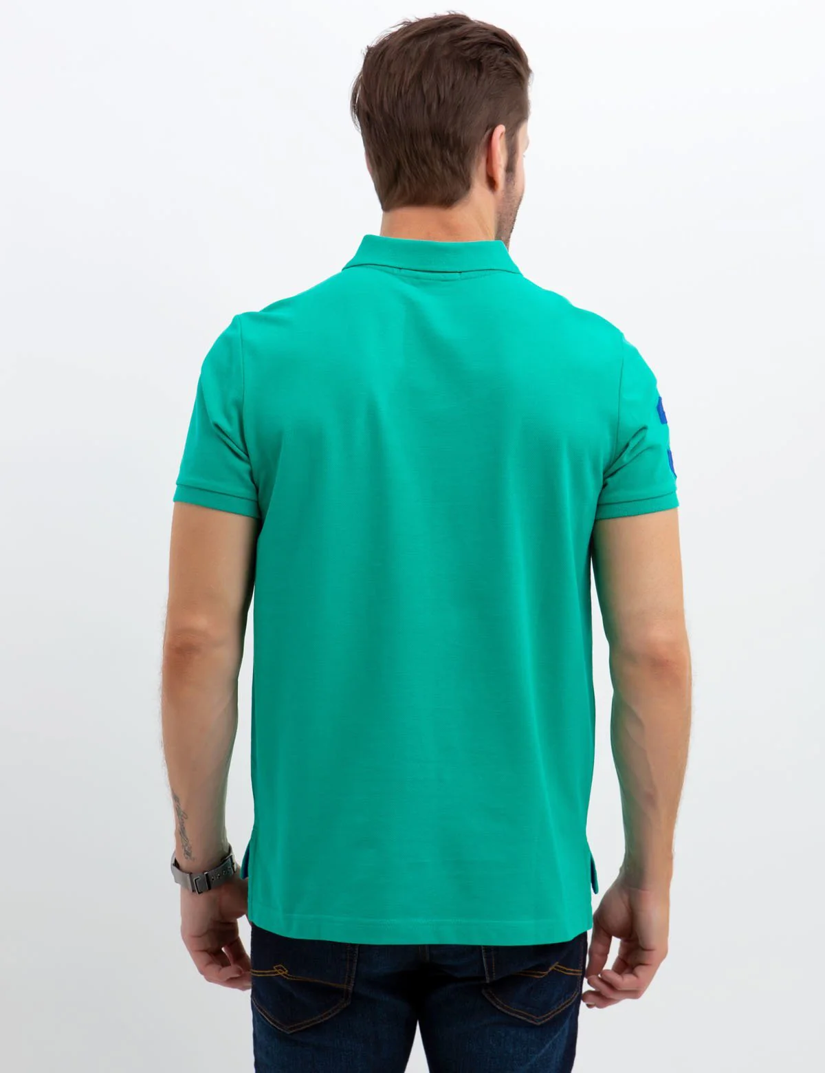 MULTI COLOR BIG LOGO POLO SHIRT - Image 7