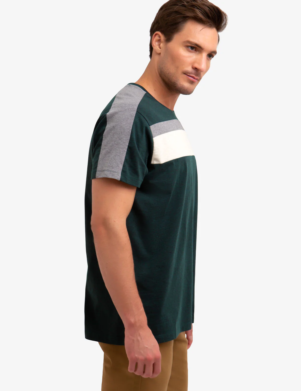 MULTI-COLOR STRIPE T-SHIRT - Image 3