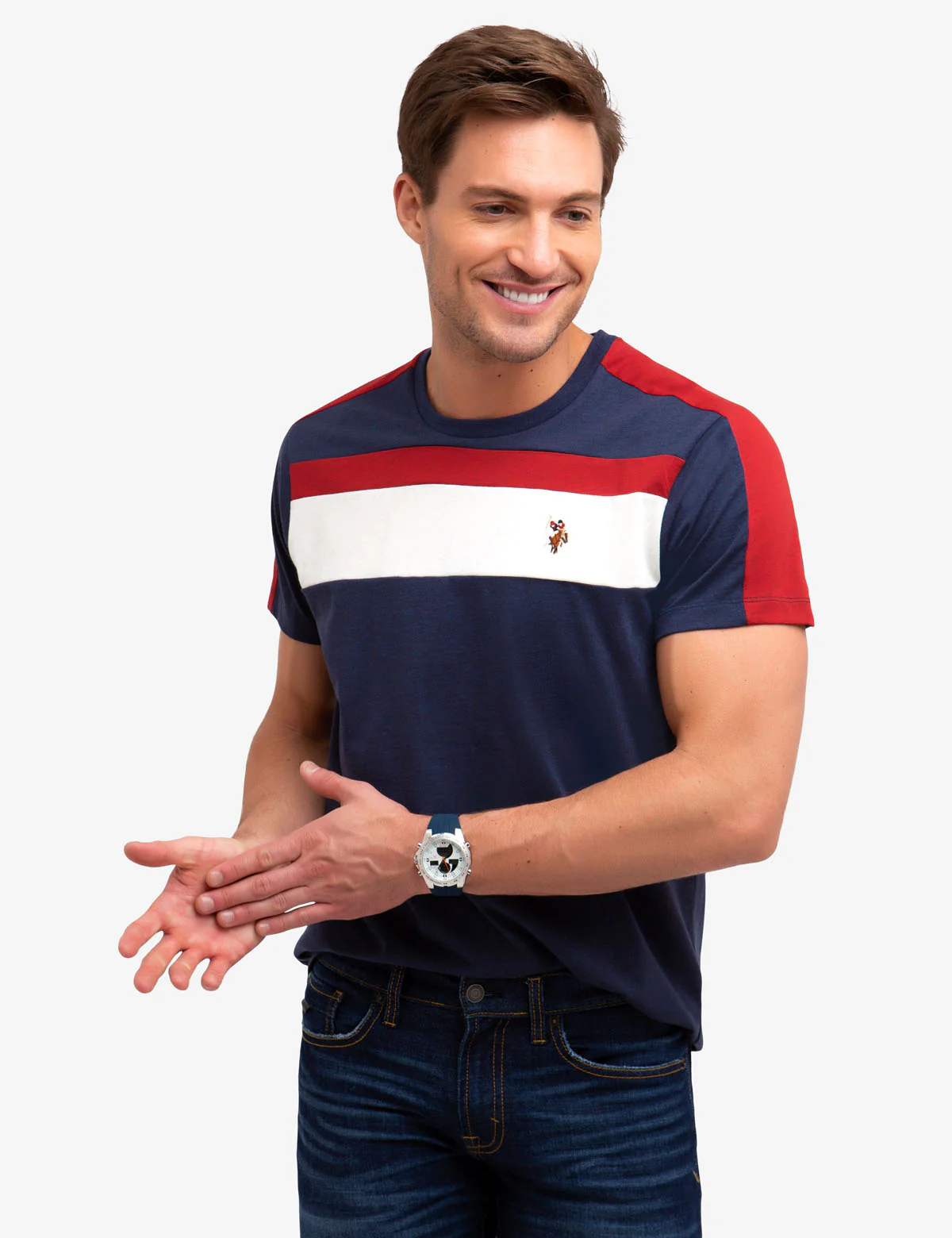 MULTI-COLOR STRIPE T-SHIRT - Image 5