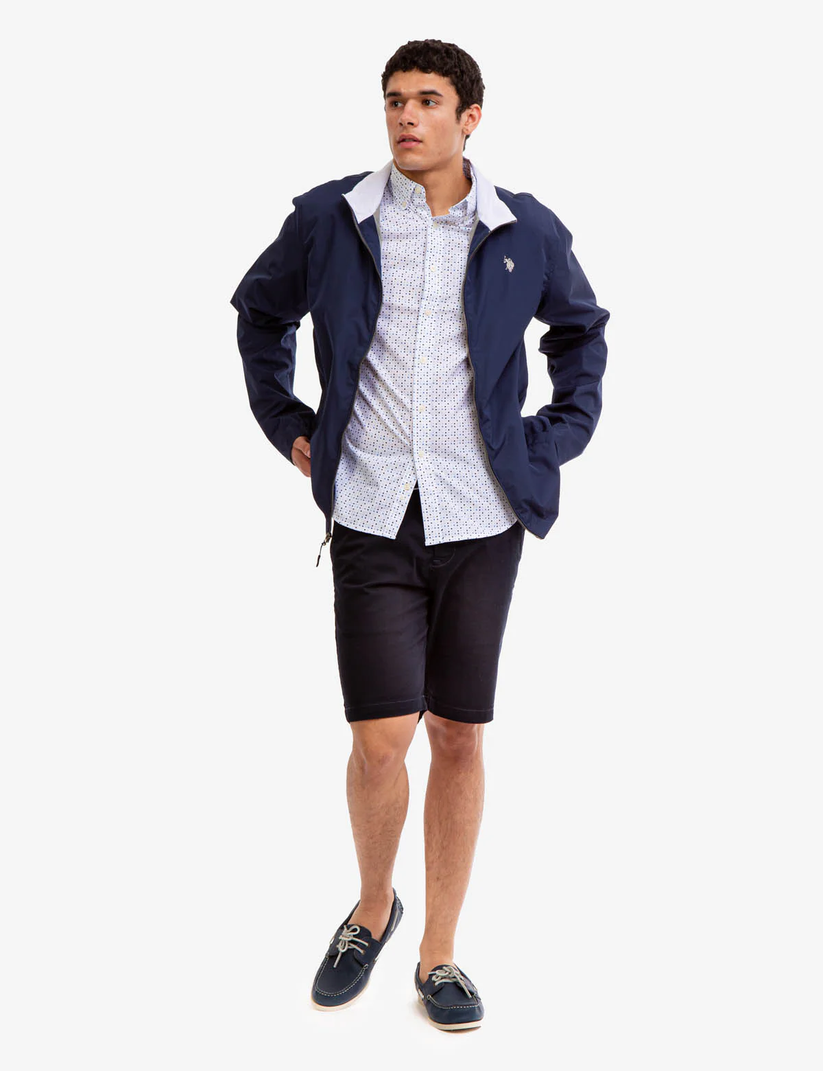 MULTI DOT SLUB POPLIN SHIRT - Image 5