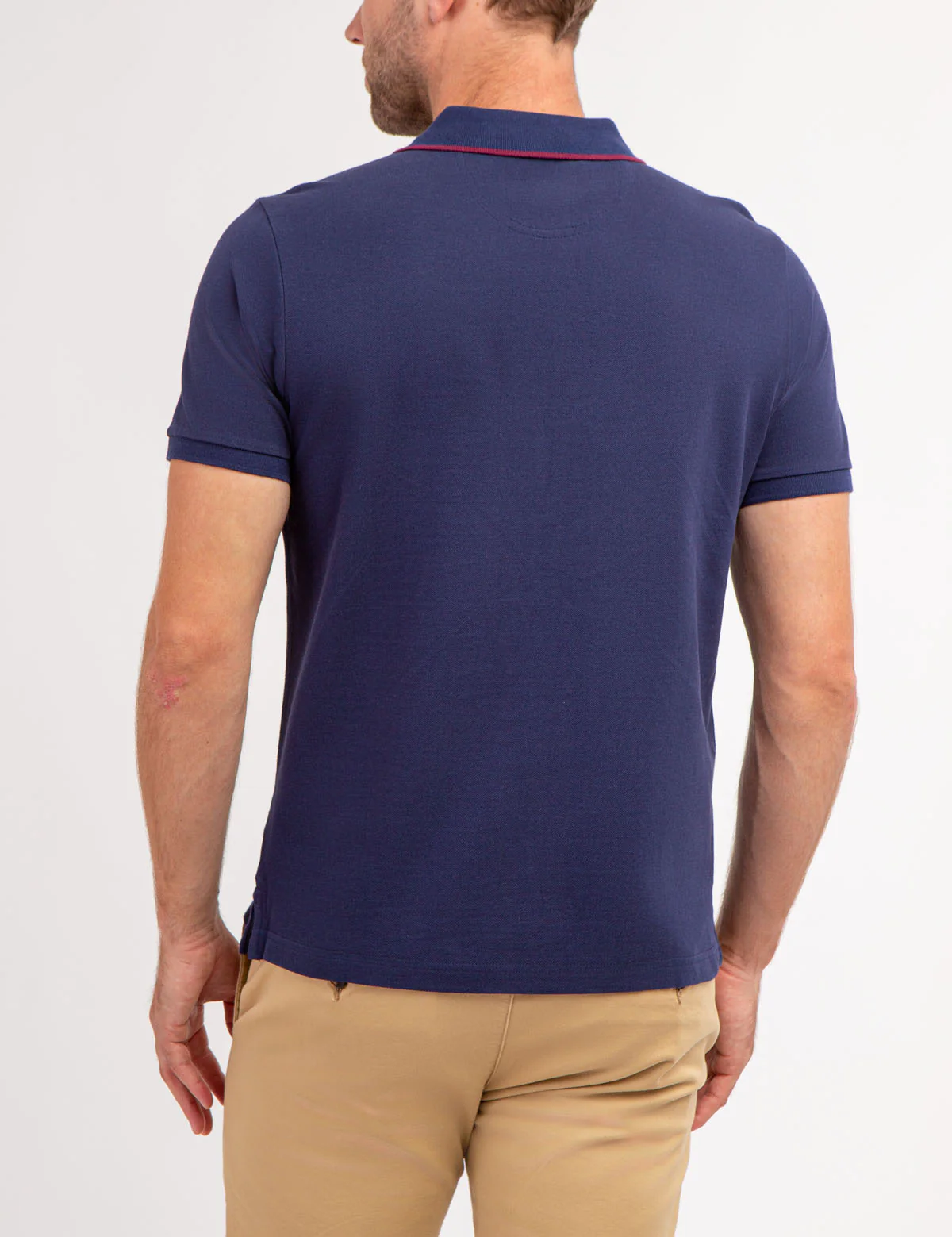 MULTI PATCH PIQUE POLO SHIRT - Image 4