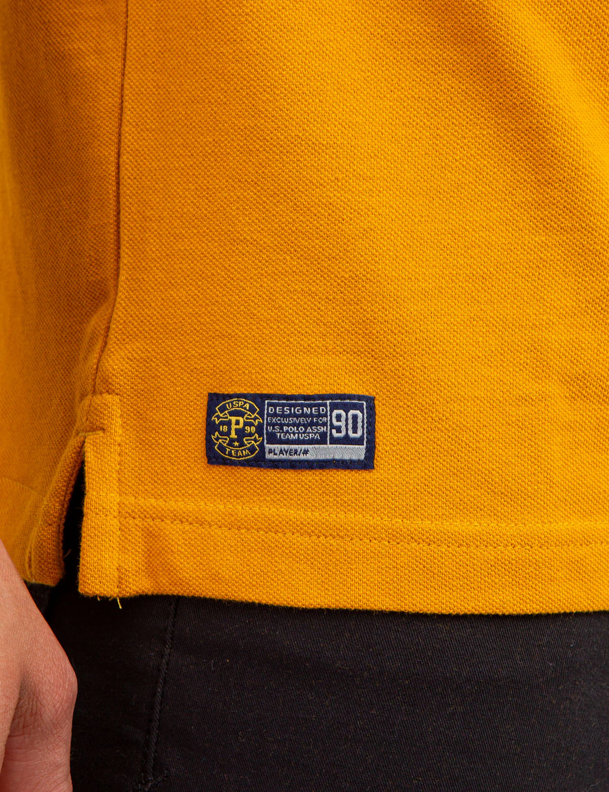 MULTI PATCH PIQUE POLO SHIRT - Image 8