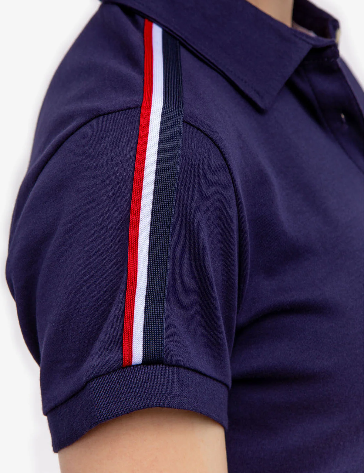 MULTI SHOULDER STRIPE POLO SHIRT - Image 8