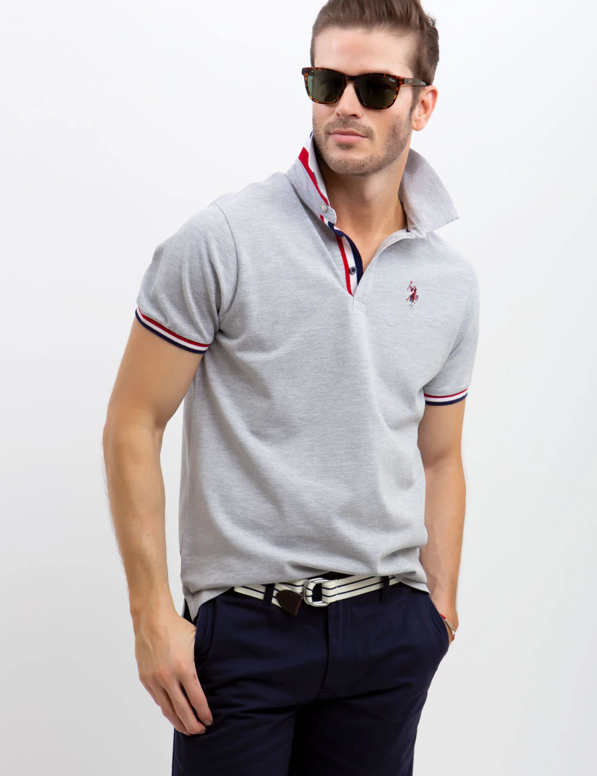 MULTI TIPPED POLO SHIRT - Image 8