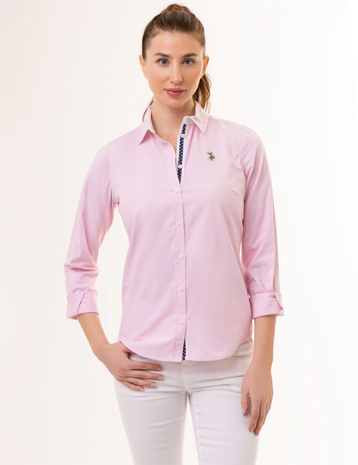 MULTI TONAL SMALL LOGO OXFORD SHIRT - Image 20
