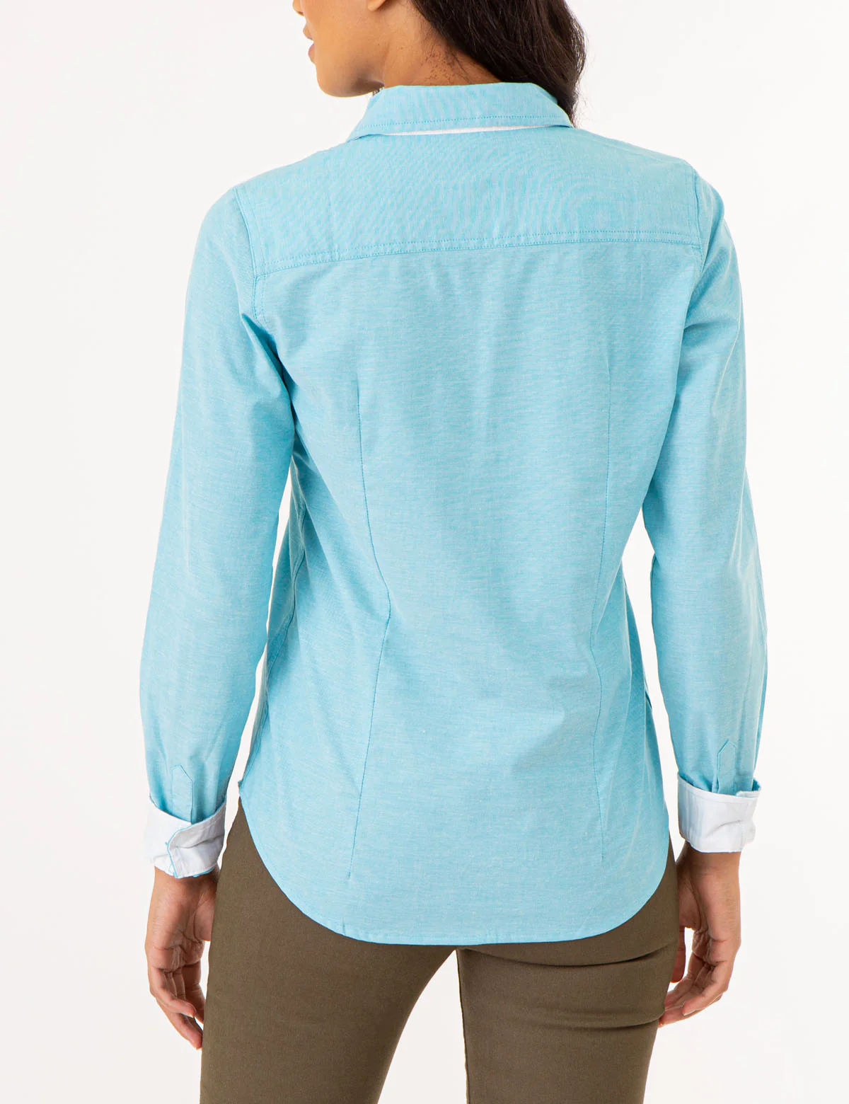 MULTI TONAL SMALL LOGO OXFORD SHIRT - Image 4