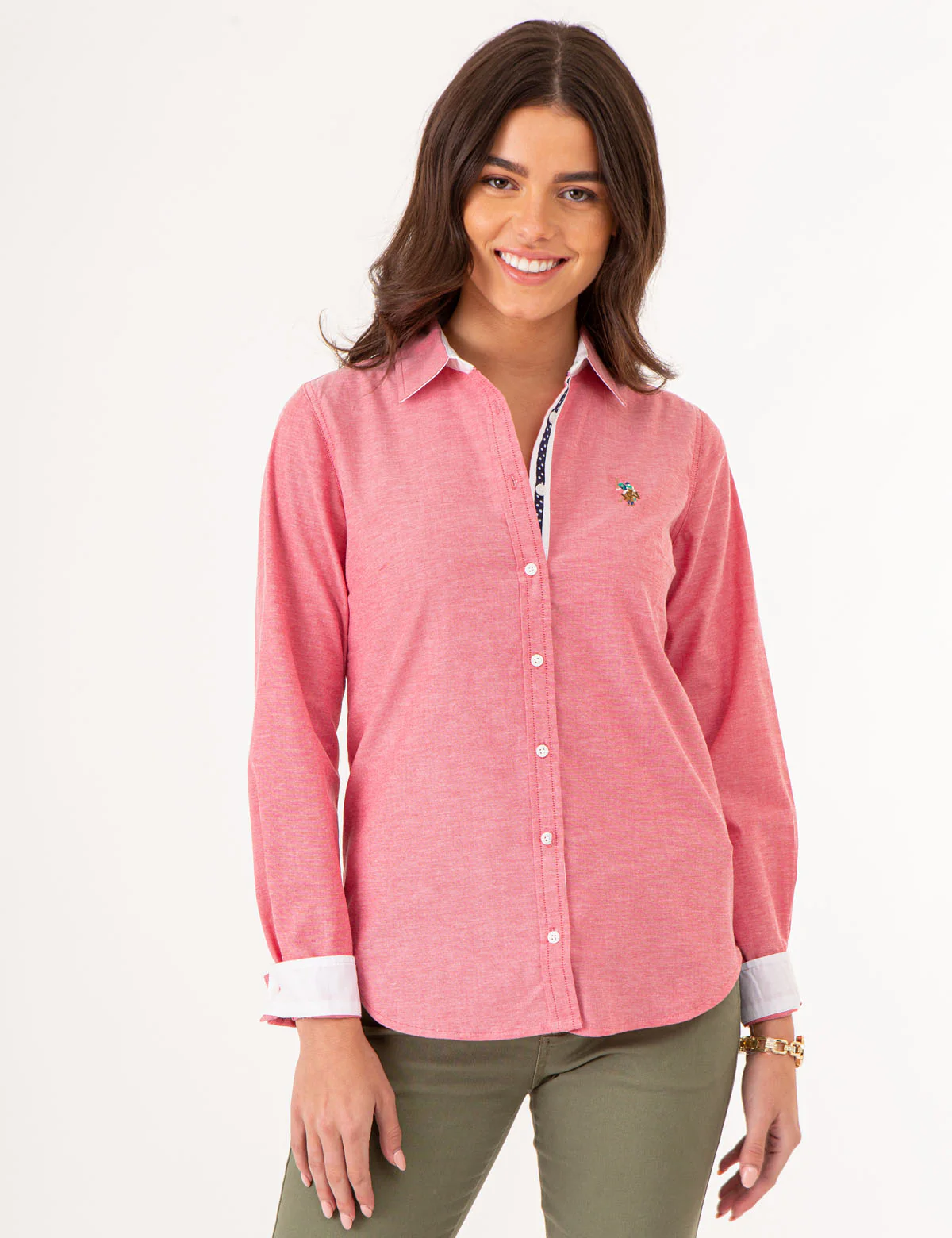 MULTI TONAL SMALL LOGO OXFORD SHIRT - Image 5
