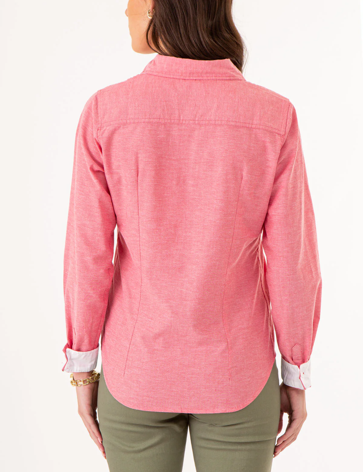MULTI TONAL SMALL LOGO OXFORD SHIRT - Image 8