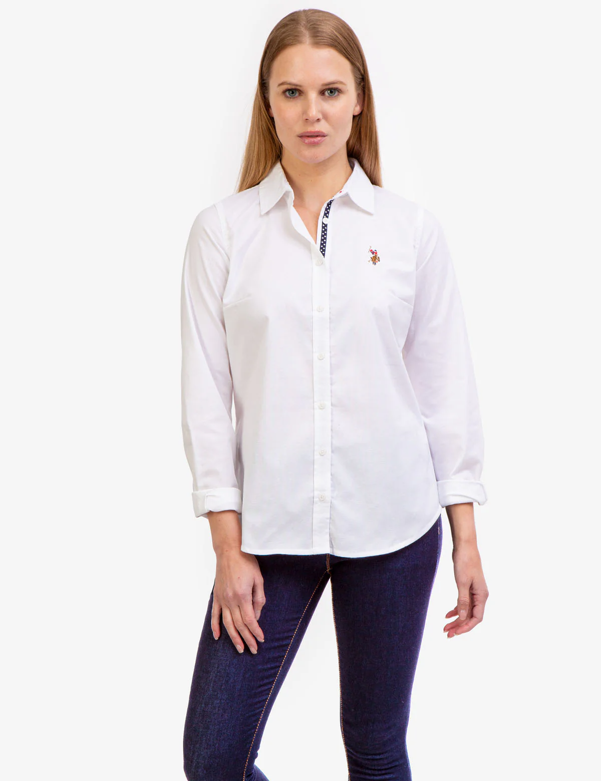 MULTI TONAL SMALL LOGO OXFORD SHIRT - Image 9