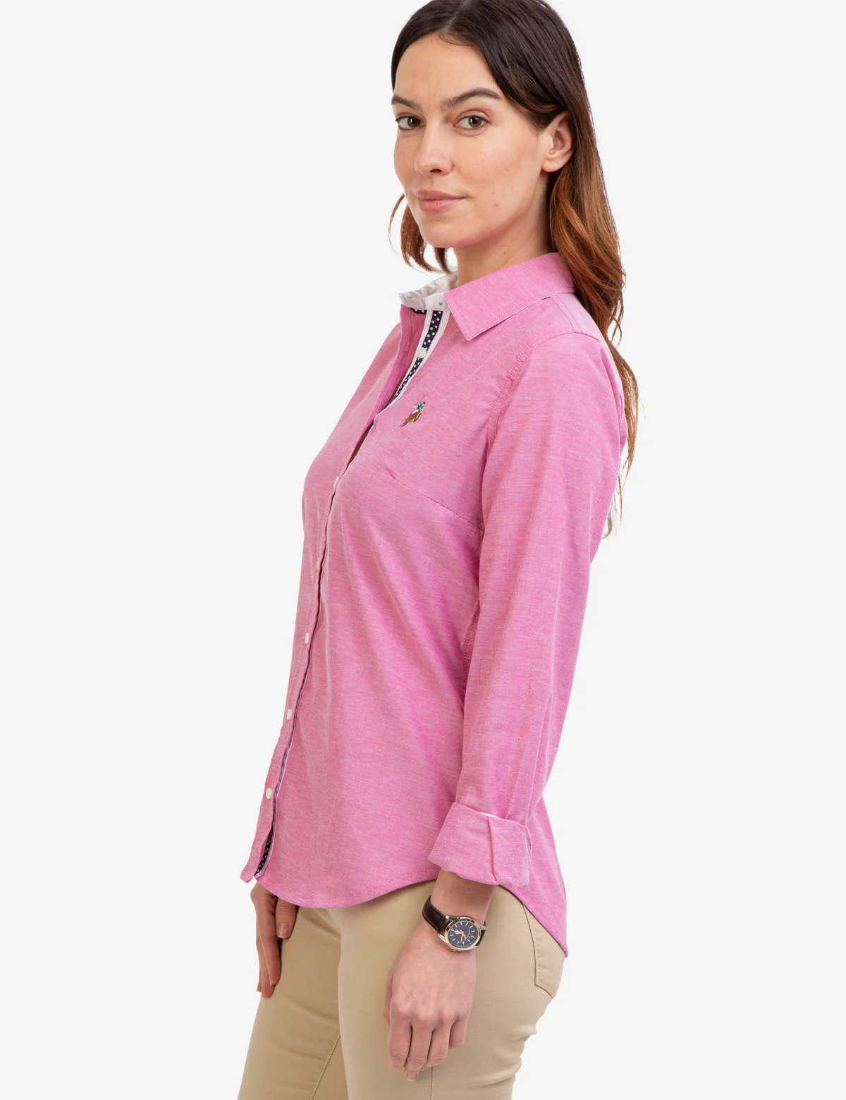 MULTI TONAL SMALL LOGO OXFORD SHIRT - Image 4