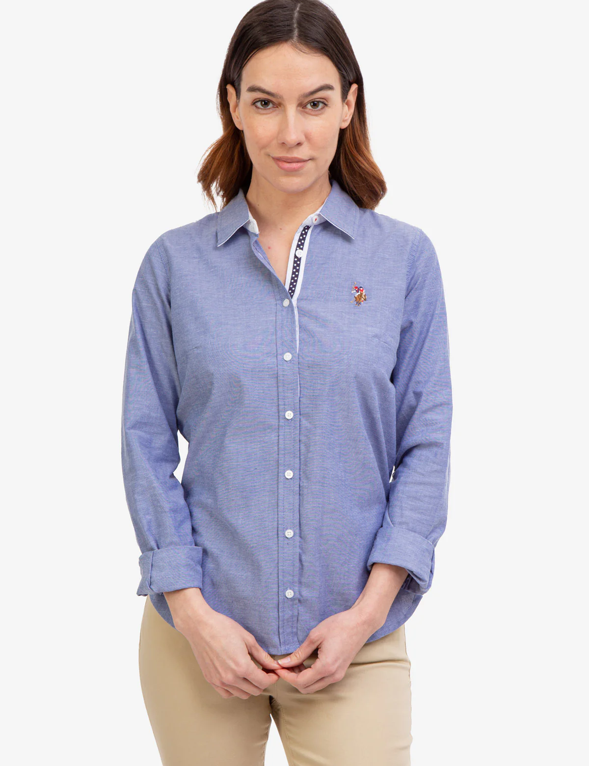 MULTI TONAL SMALL LOGO OXFORD SHIRT - Image 6