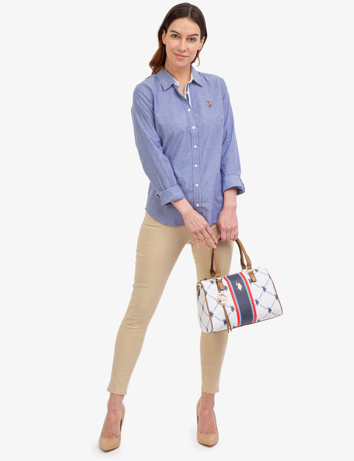 MULTI TONAL SMALL LOGO OXFORD SHIRT - Image 7