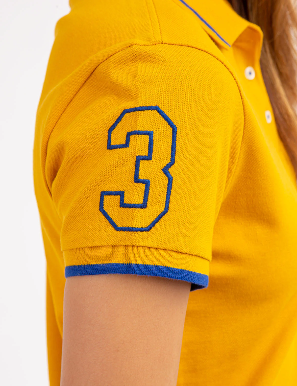 MULTI-TONAL LOGO SOLID POLO SHIRT - Image 7
