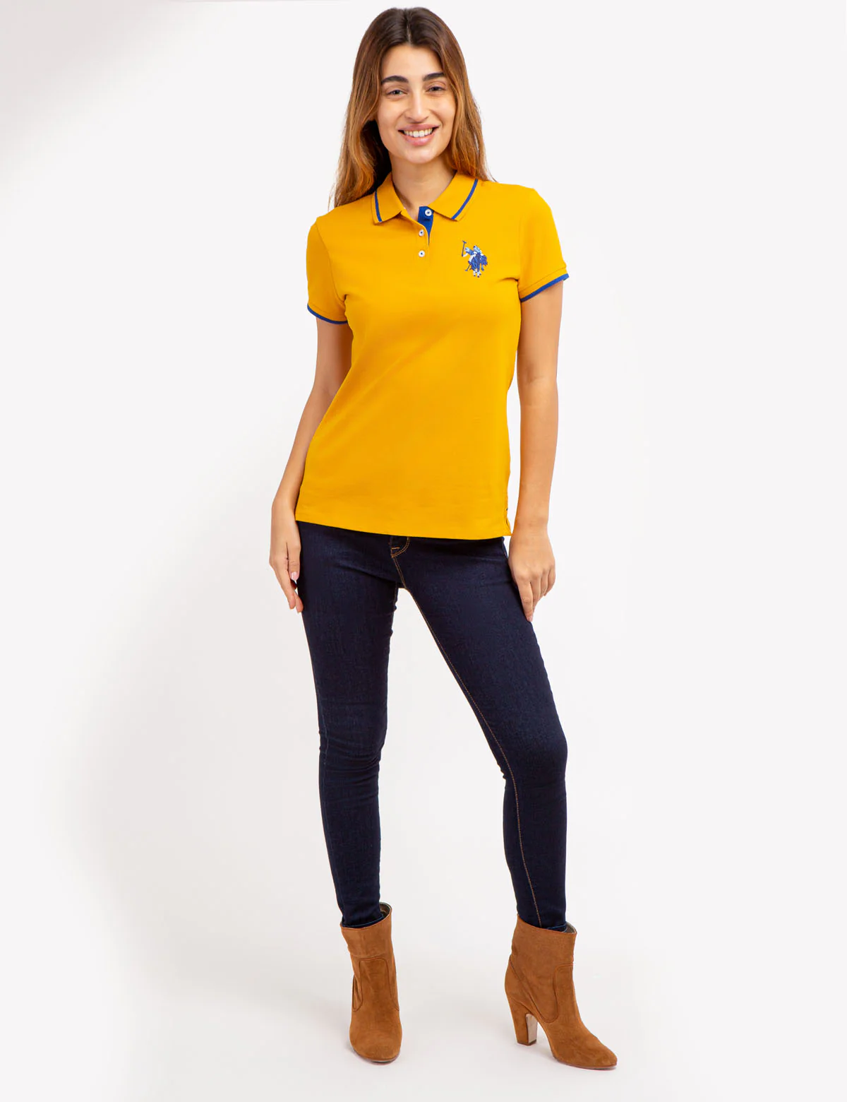 MULTI-TONAL LOGO SOLID POLO SHIRT - Image 8
