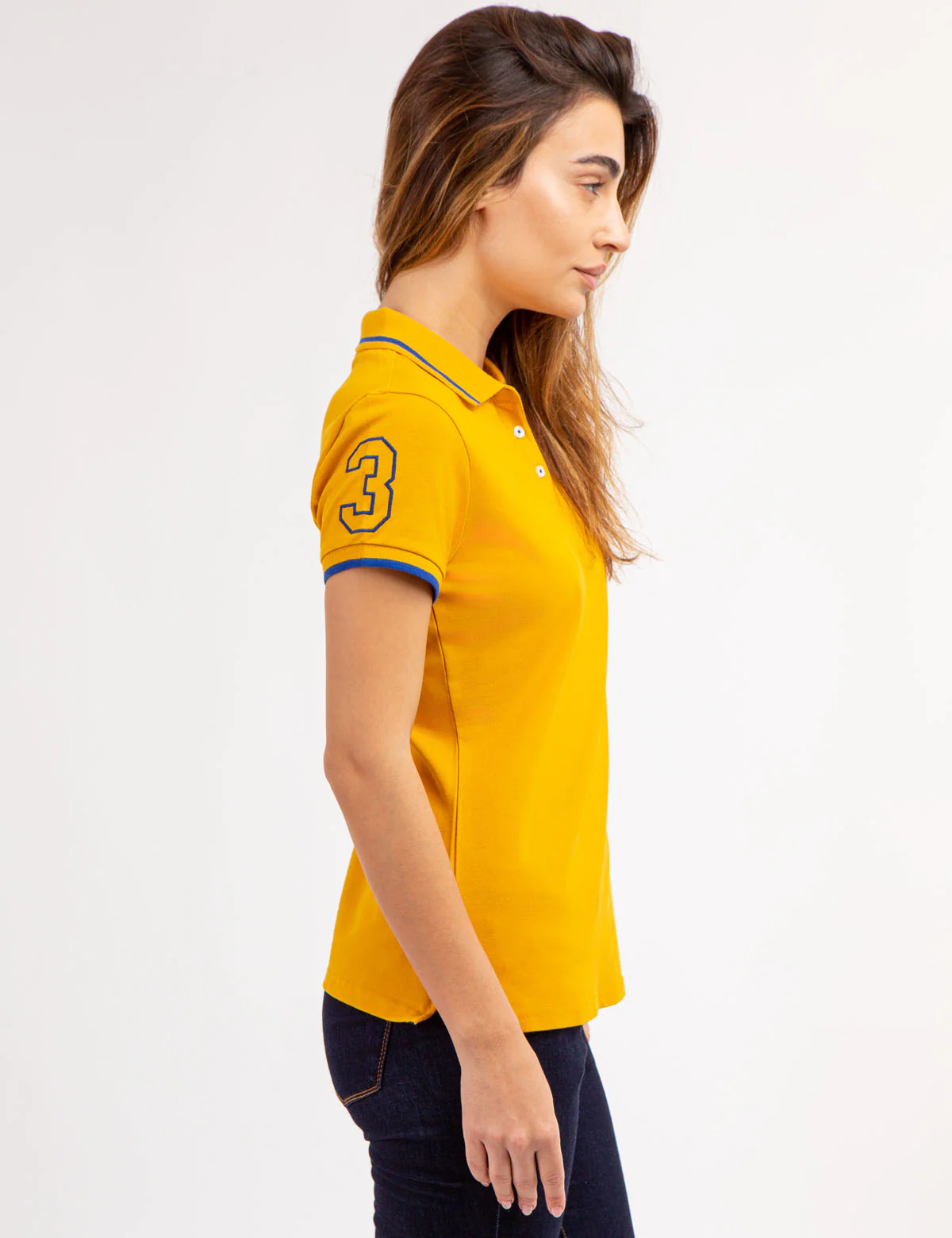 MULTI-TONAL LOGO SOLID POLO SHIRT - Image 9