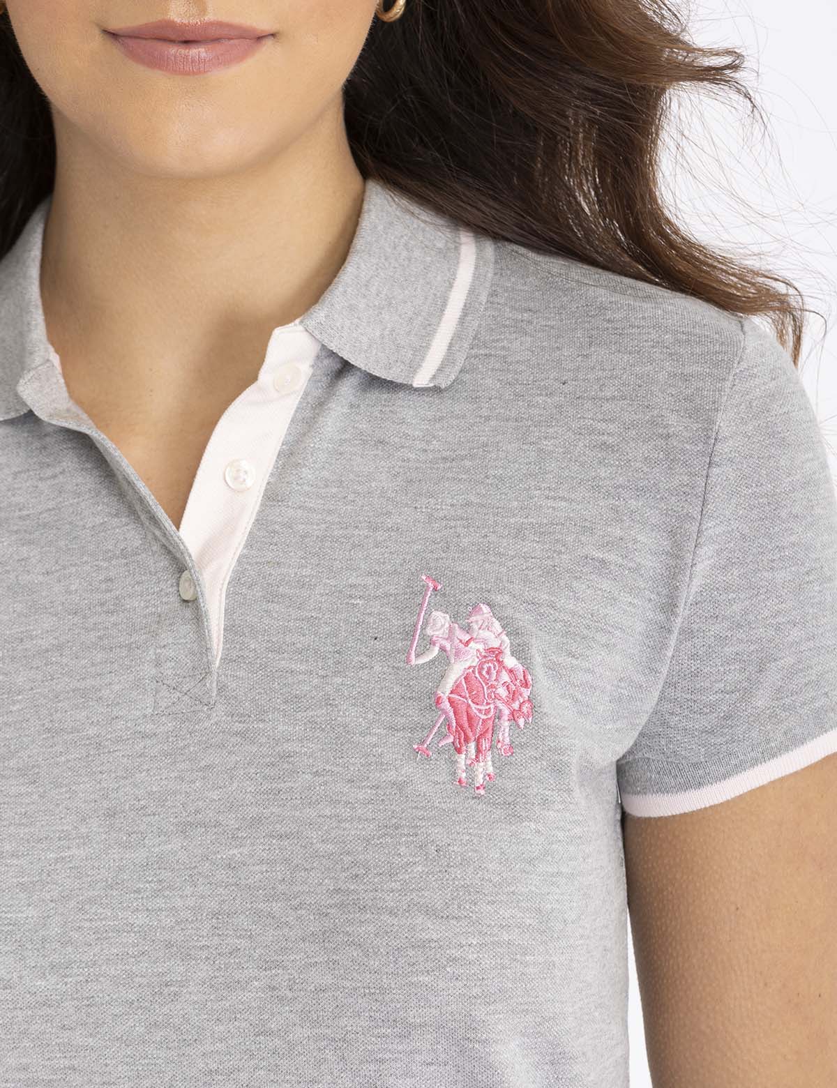 MULTI-TONAL LOGO SOLID POLO SHIRT - Image 23