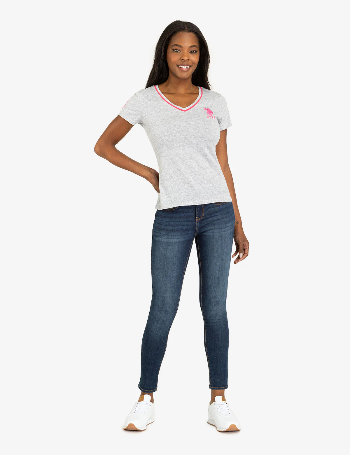 NEON V-NECK T-SHIRT - Image 3