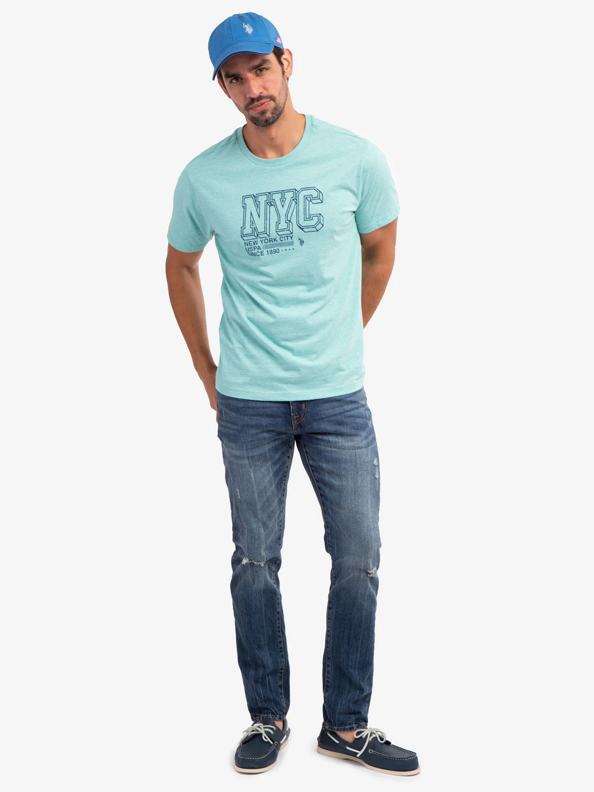 NEW YORK GRAPHIC PRINT JERSEY T-SHIRT - Image 2