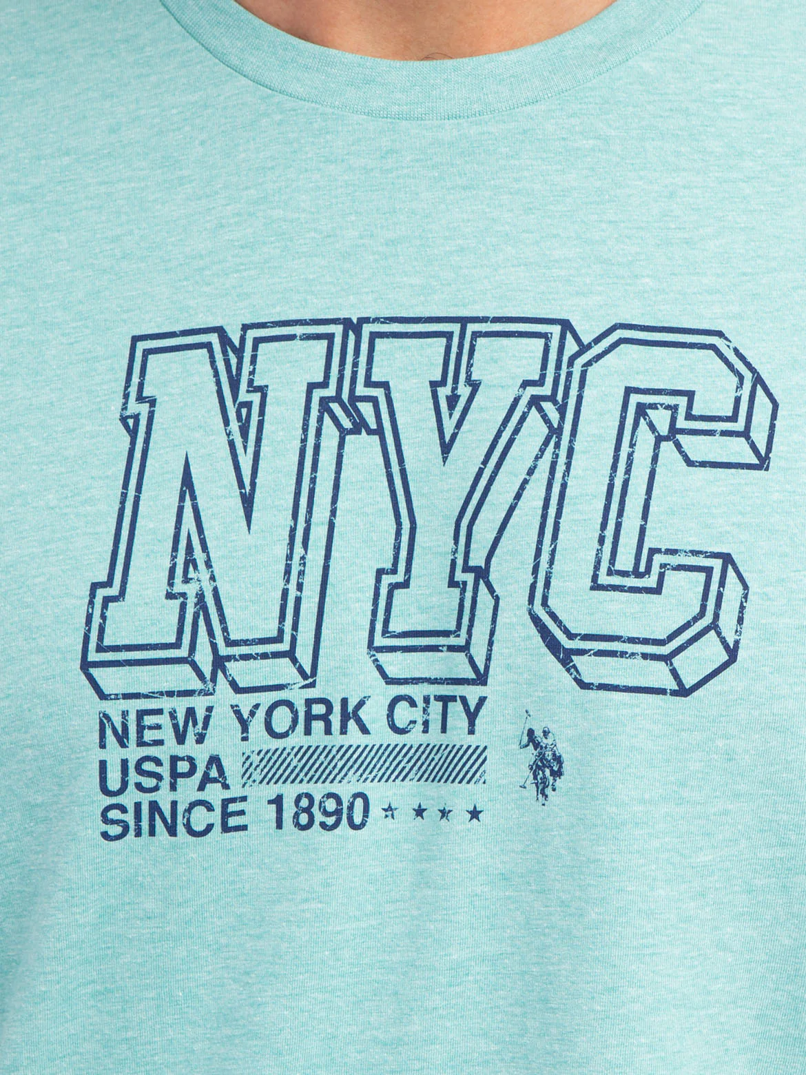 NEW YORK GRAPHIC PRINT JERSEY T-SHIRT - Image 3