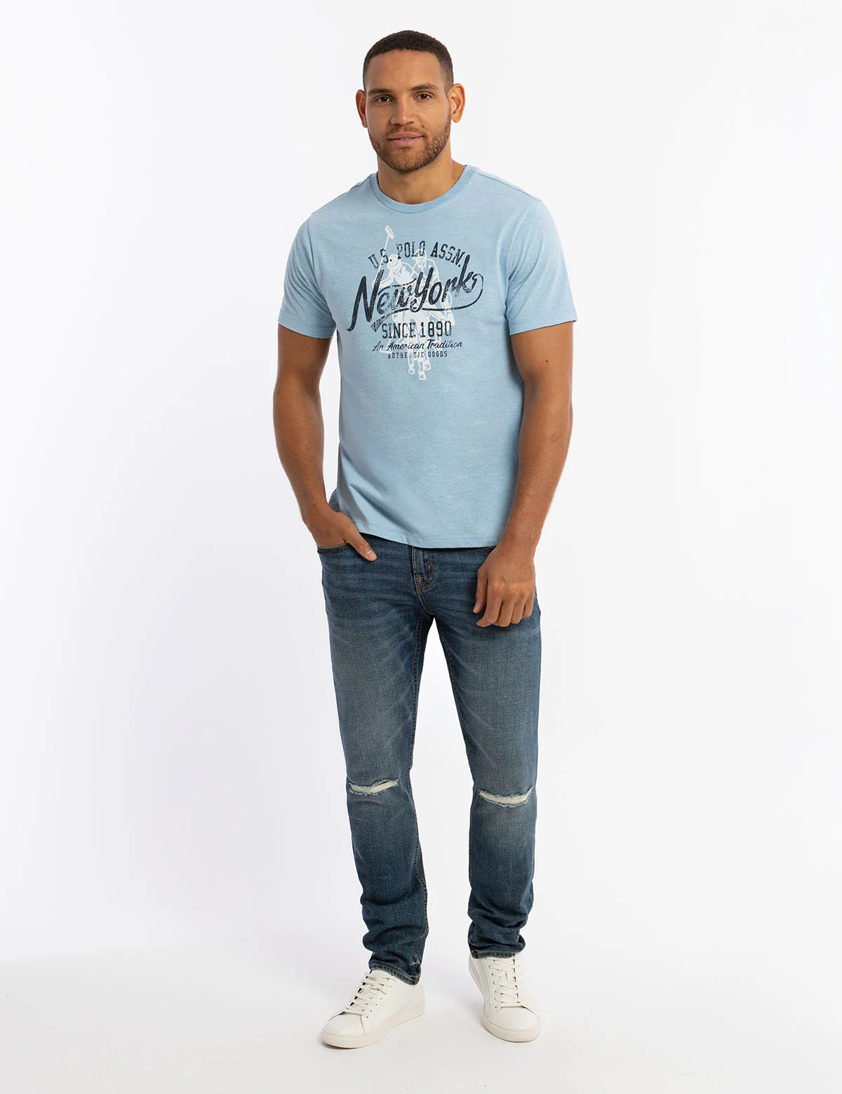 NEW YORK LOGO JERSEY T-SHIRT - Image 3