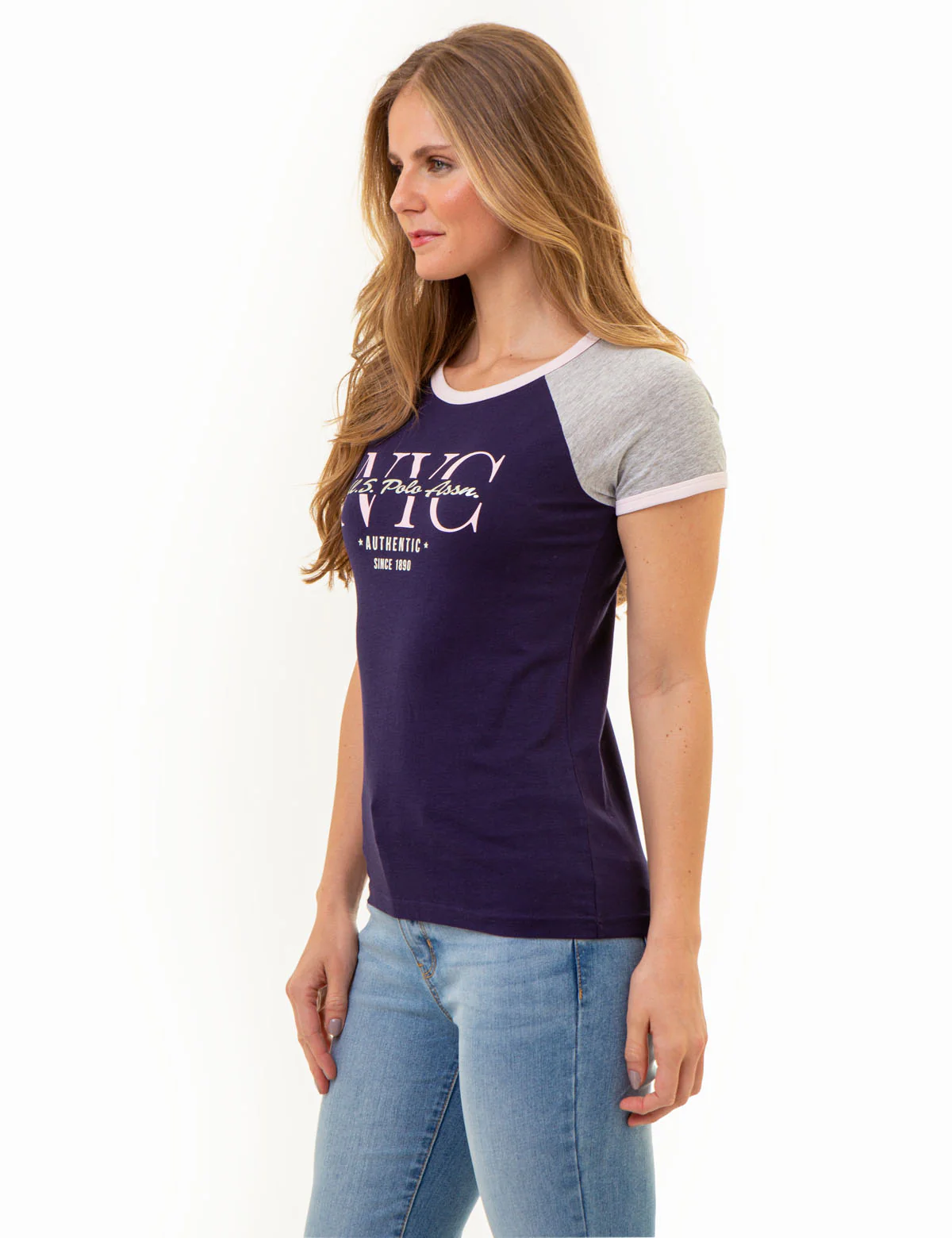 NYC RAGLAN RINGER T-SHIRT - Image 3